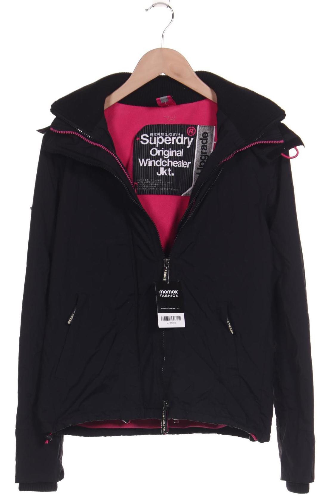 

Superdry Damen Jacke, schwarz, Gr. 38