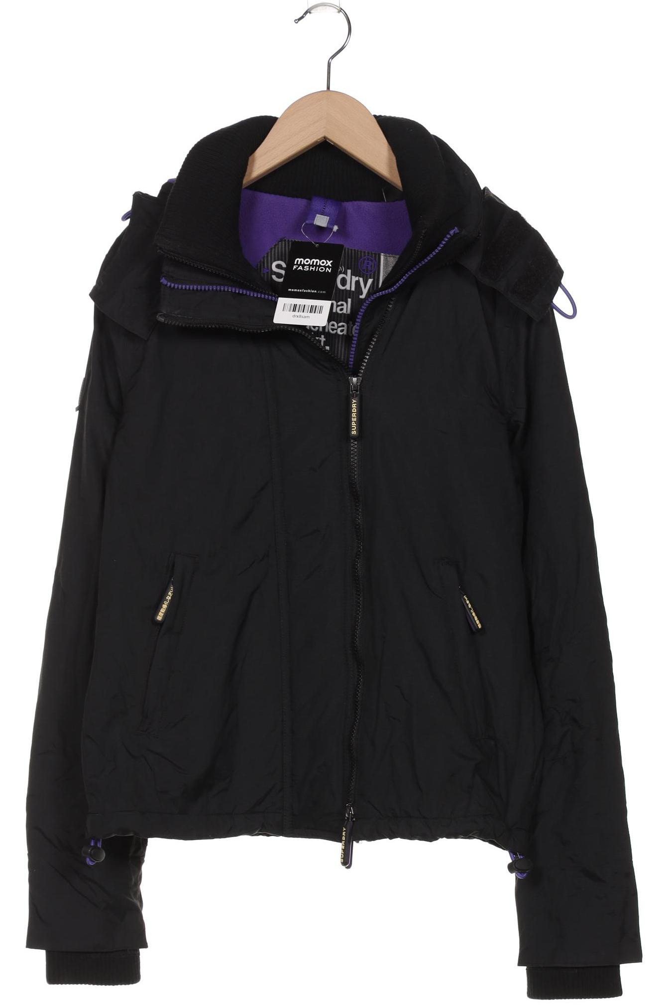 

Superdry Damen Jacke, schwarz, Gr. 38