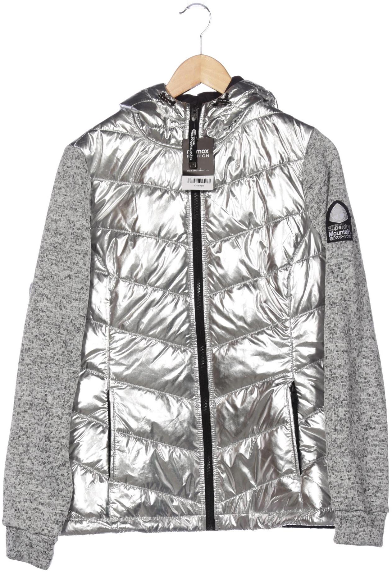 

Superdry Damen Jacke, silber, Gr. 44