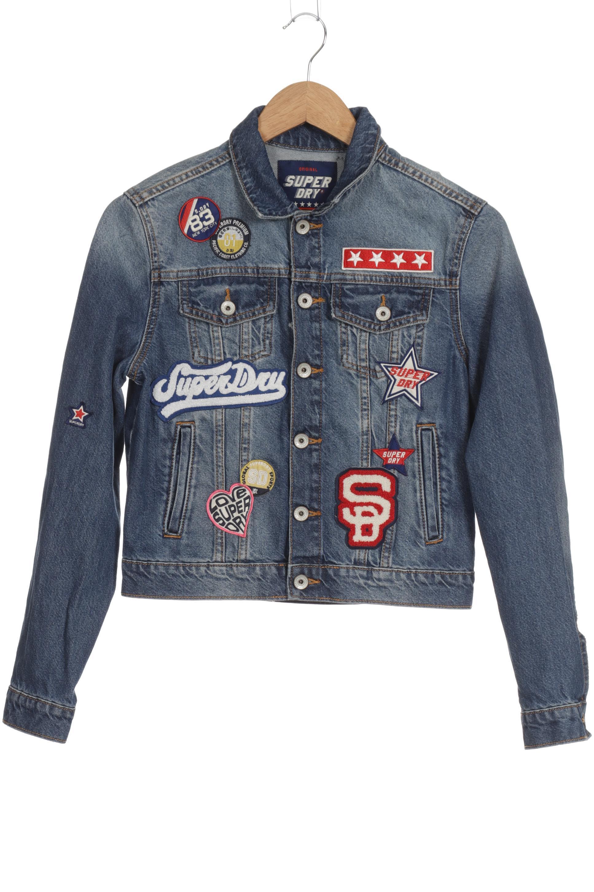 

Superdry Mädchen Jacke, blau, Gr. 128