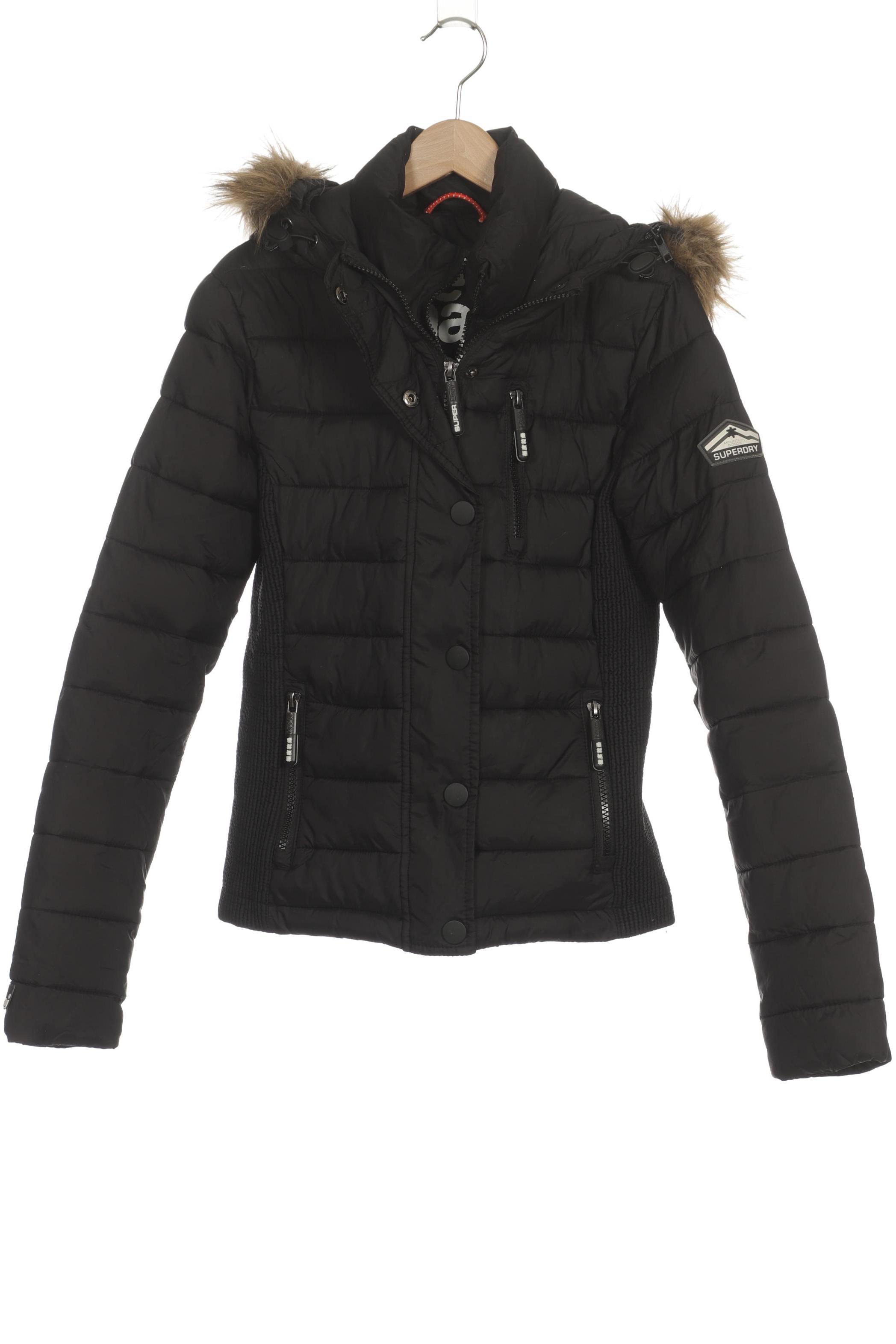 

Superdry Damen Jacke, schwarz, Gr.