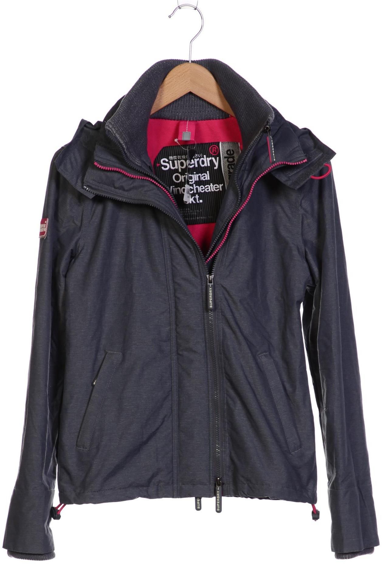 

Superdry Damen Jacke, grau, Gr. 36