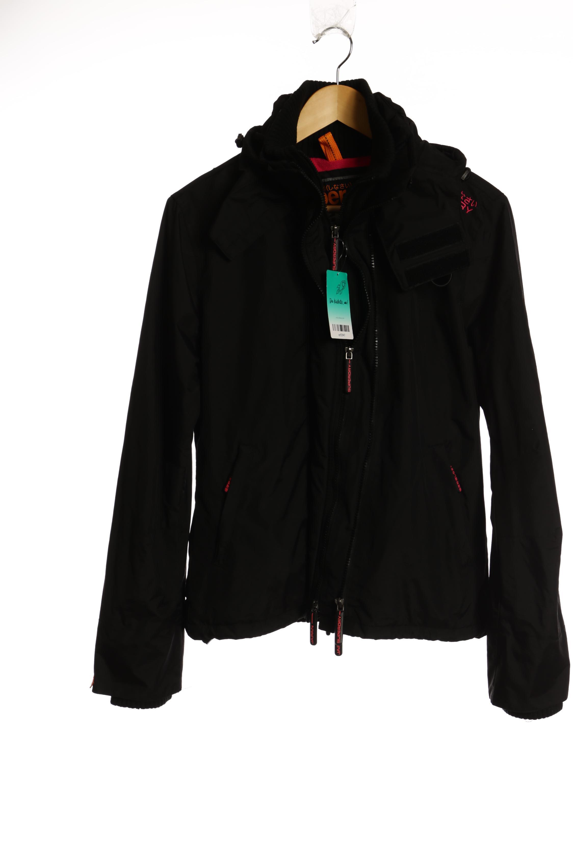 

Superdry Damen Jacke, schwarz, Gr.
