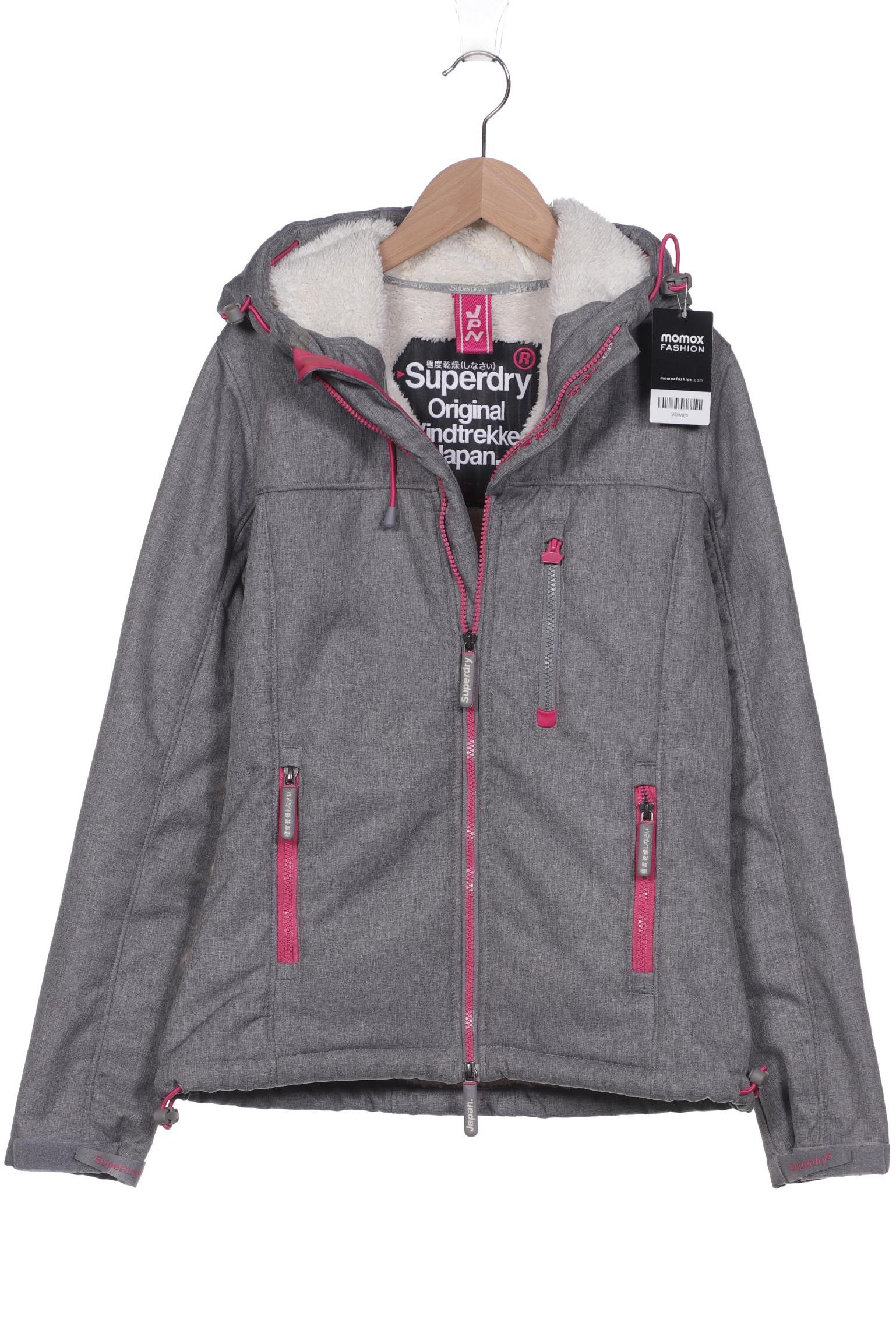 

Superdry Damen Jacke, grau, Gr. 36