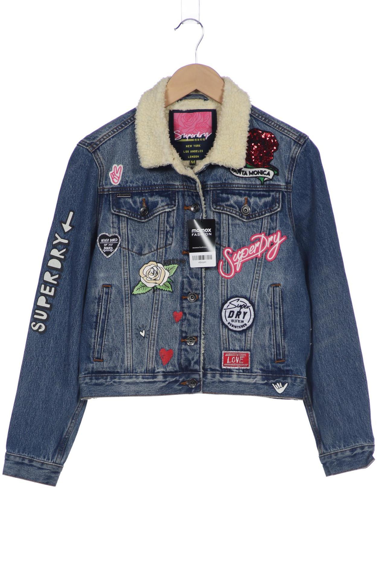 

Superdry Damen Jacke, blau, Gr. 40
