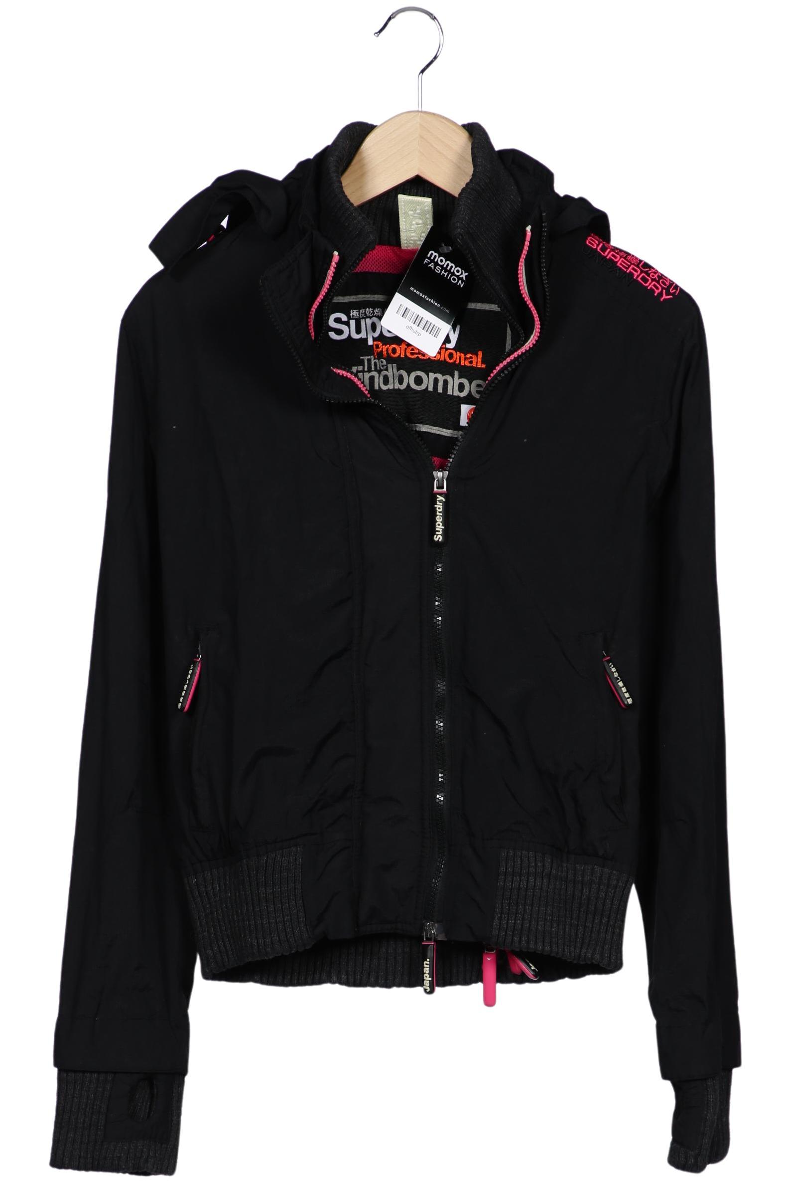 

Superdry Damen Jacke, schwarz, Gr. 38