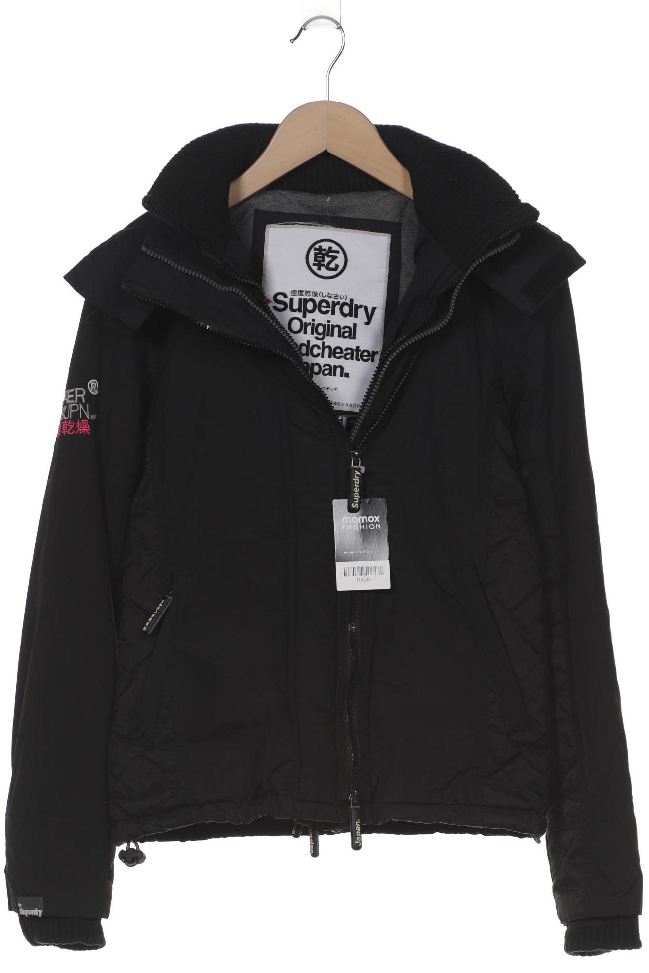 

Superdry Damen Jacke, schwarz, Gr. 36