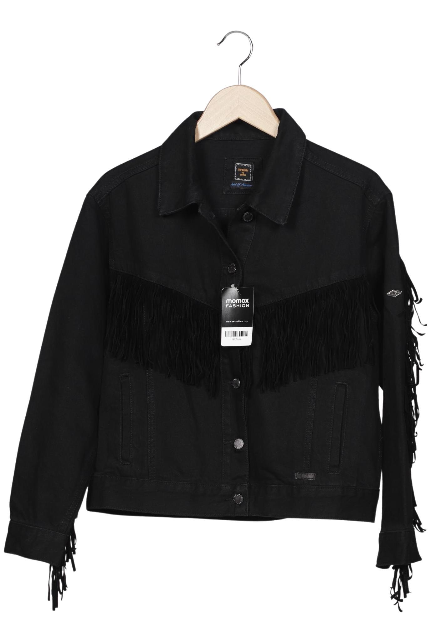 

Superdry Damen Jacke, schwarz, Gr. 38