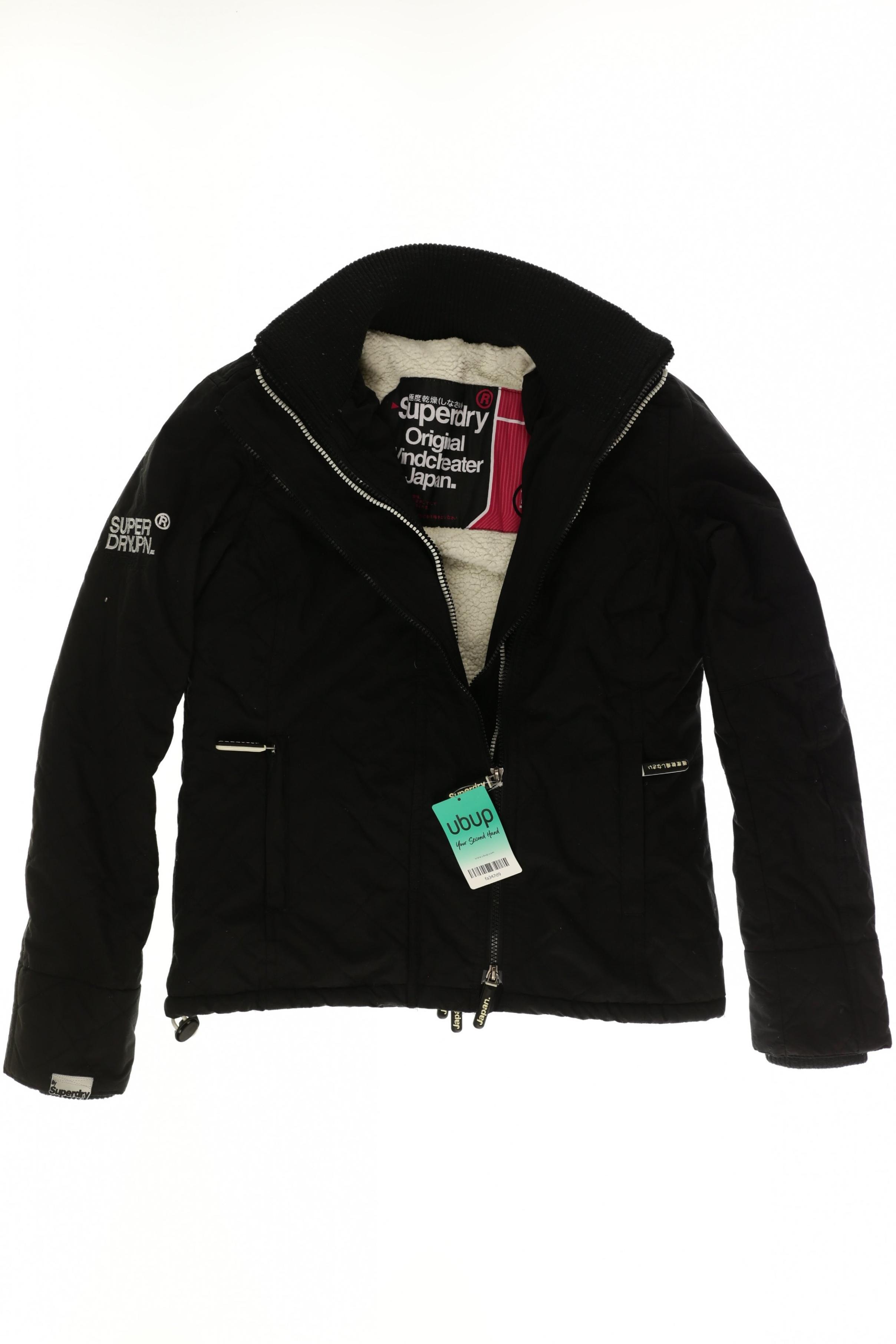 

Superdry Damen Jacke, schwarz, Gr.