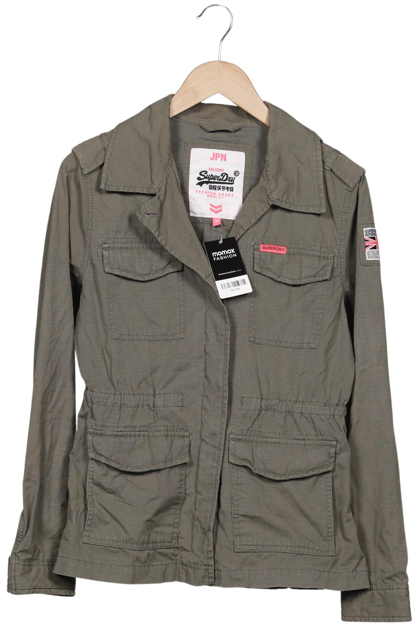 

Superdry Damen Jacke, grün, Gr. 38