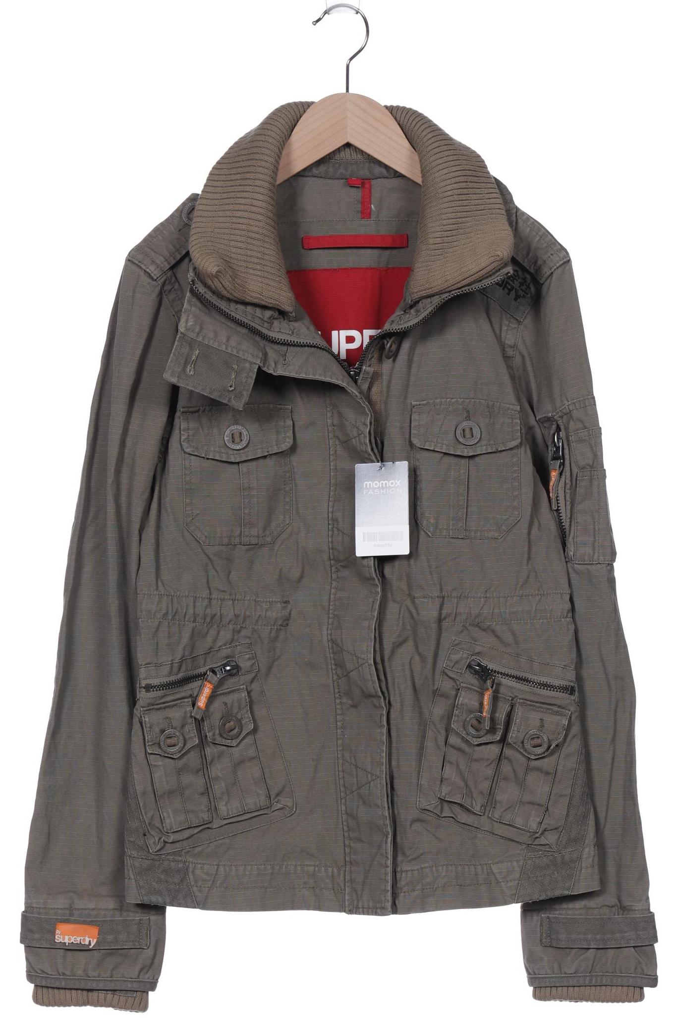 

Superdry Damen Jacke, grün, Gr. 38