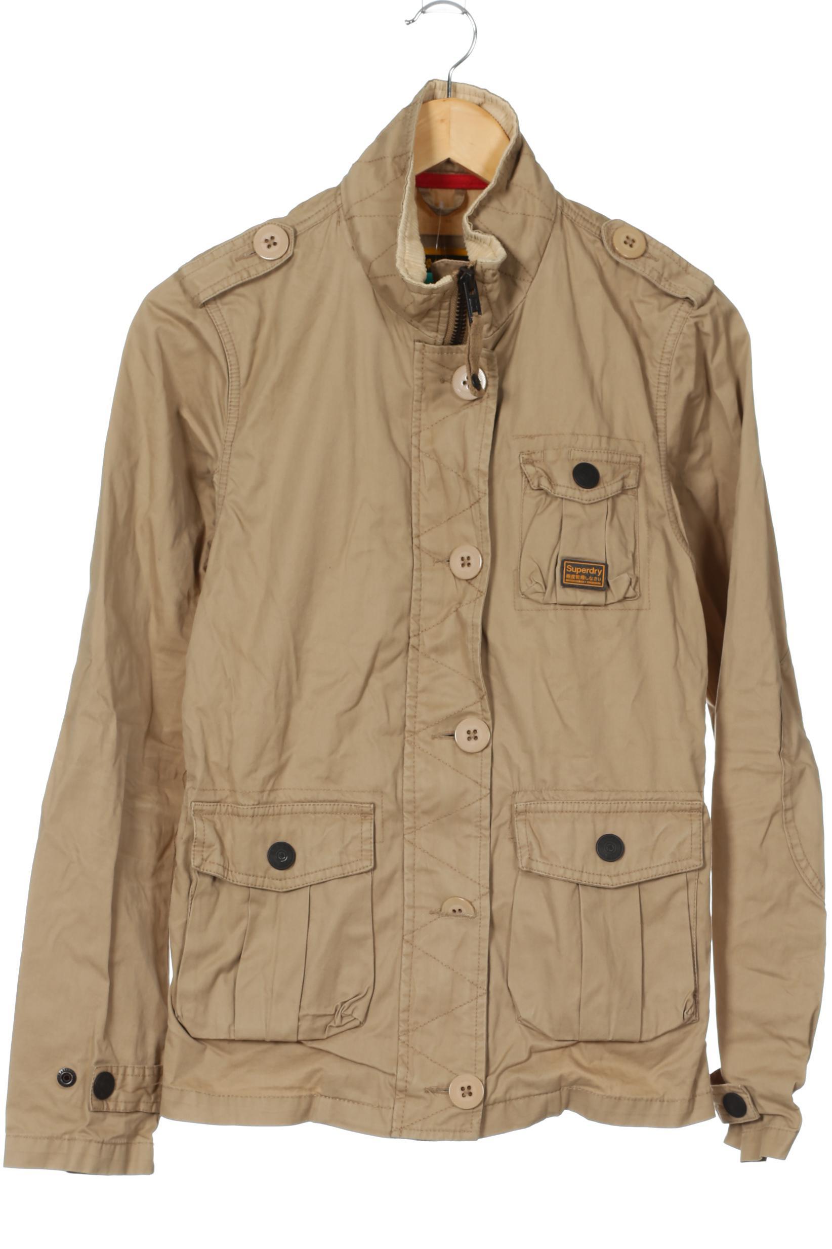 

Superdry Damen Jacke, beige, Gr. 38