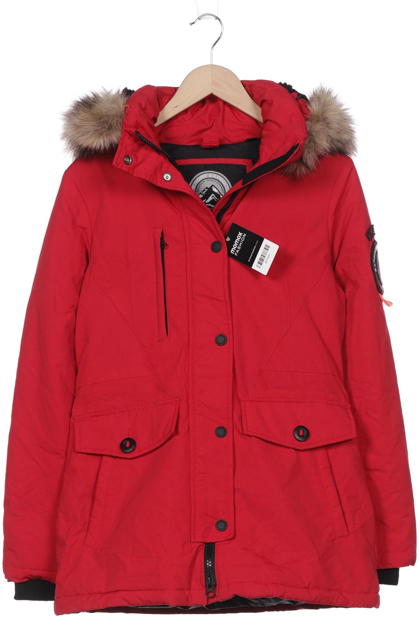 

Superdry Damen Jacke, rot, Gr. 38