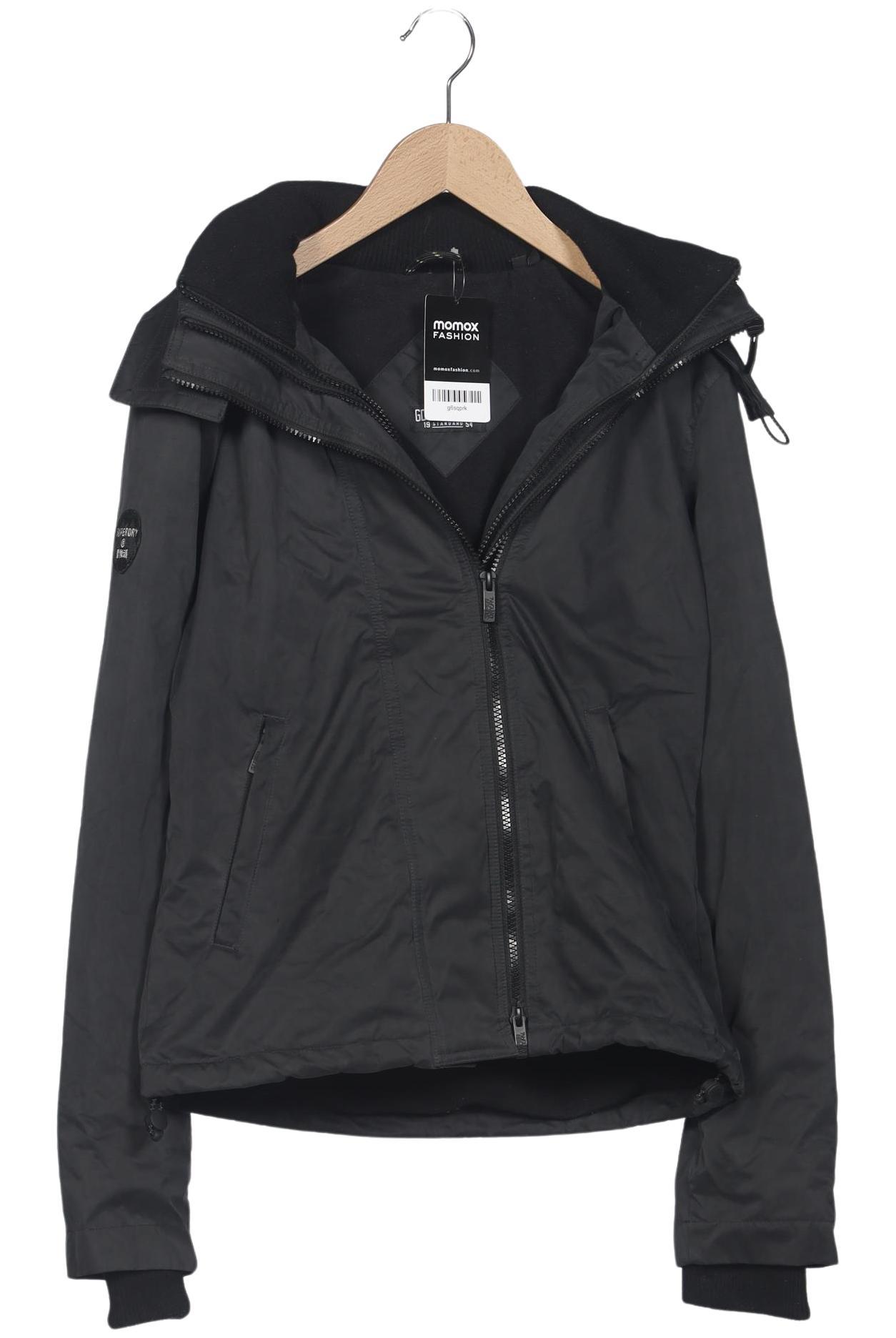 

Superdry Damen Jacke, schwarz, Gr. 38
