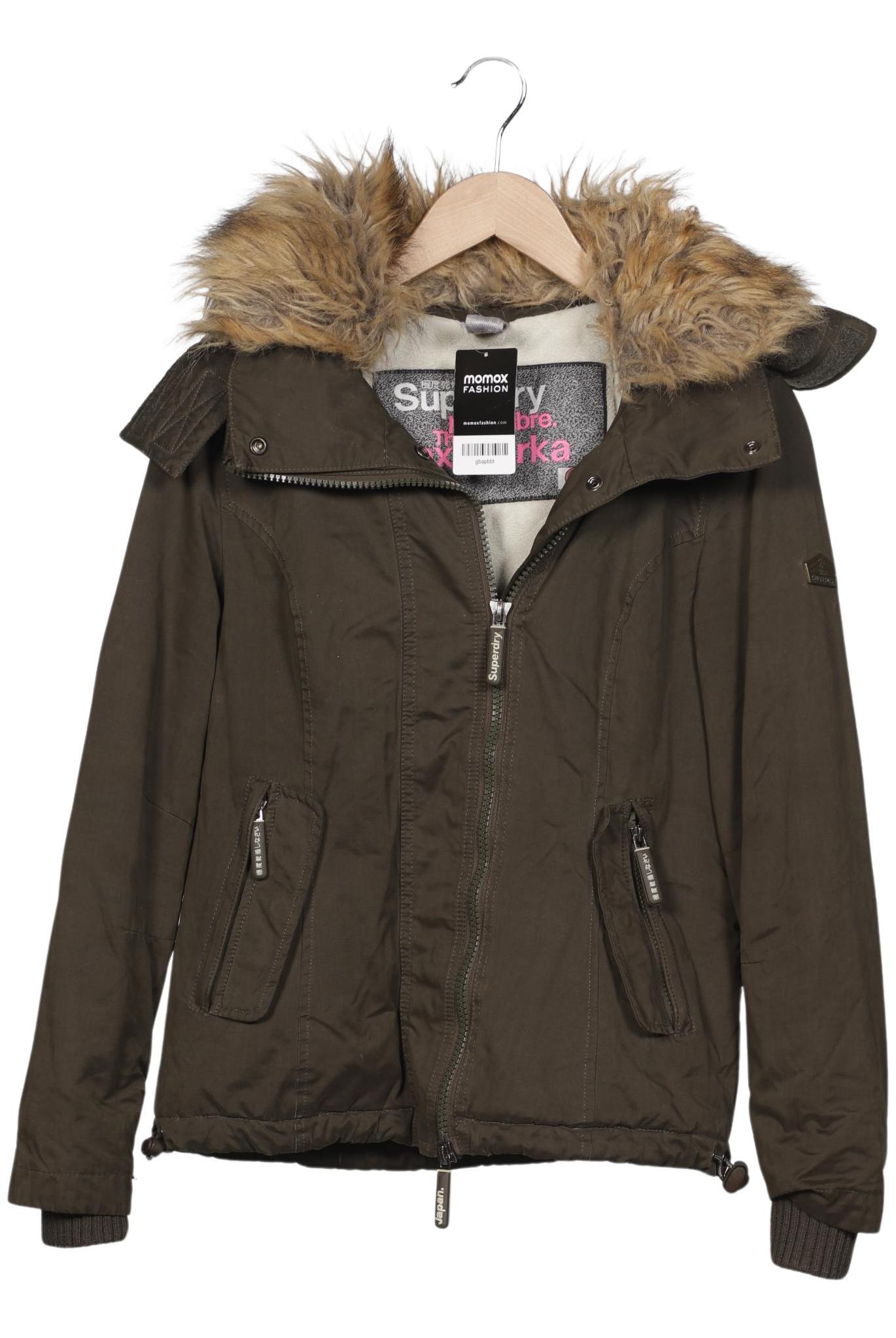 

Superdry Damen Jacke, grün, Gr. 36