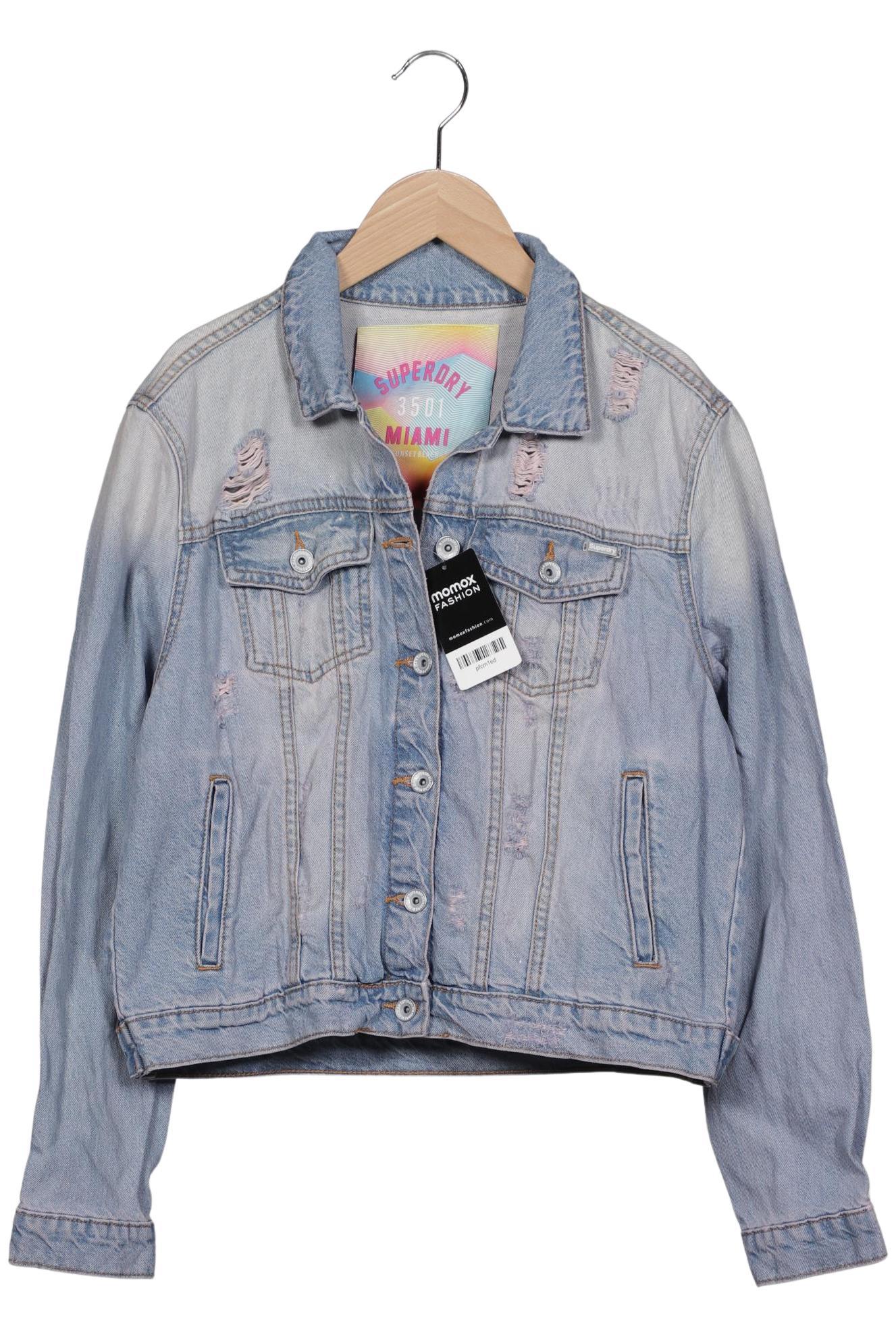 

Superdry Damen Jacke, blau, Gr. 42