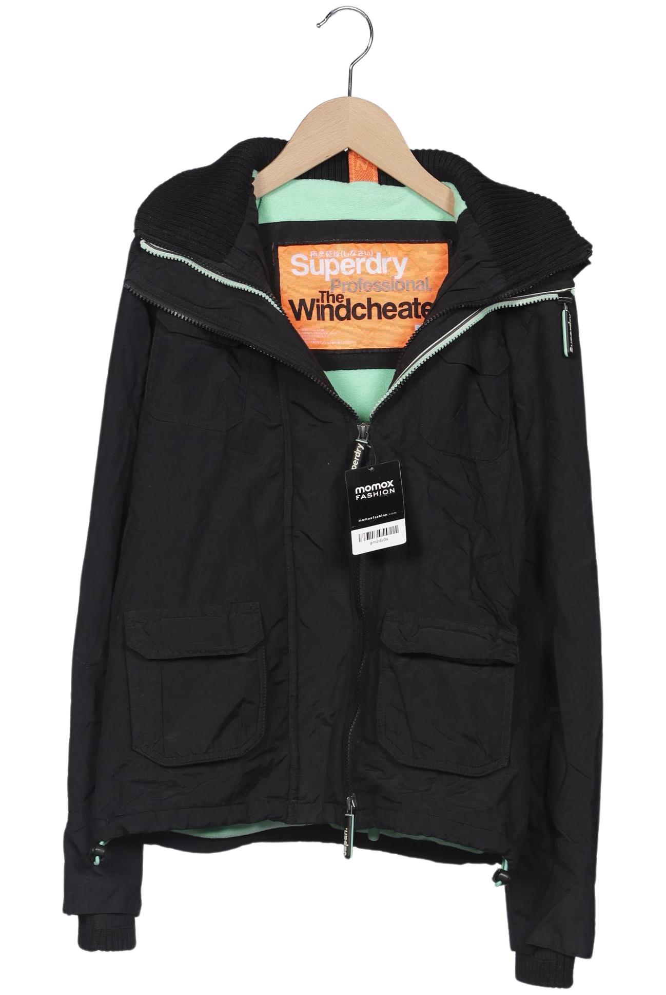 

Superdry Damen Jacke, schwarz, Gr. 36