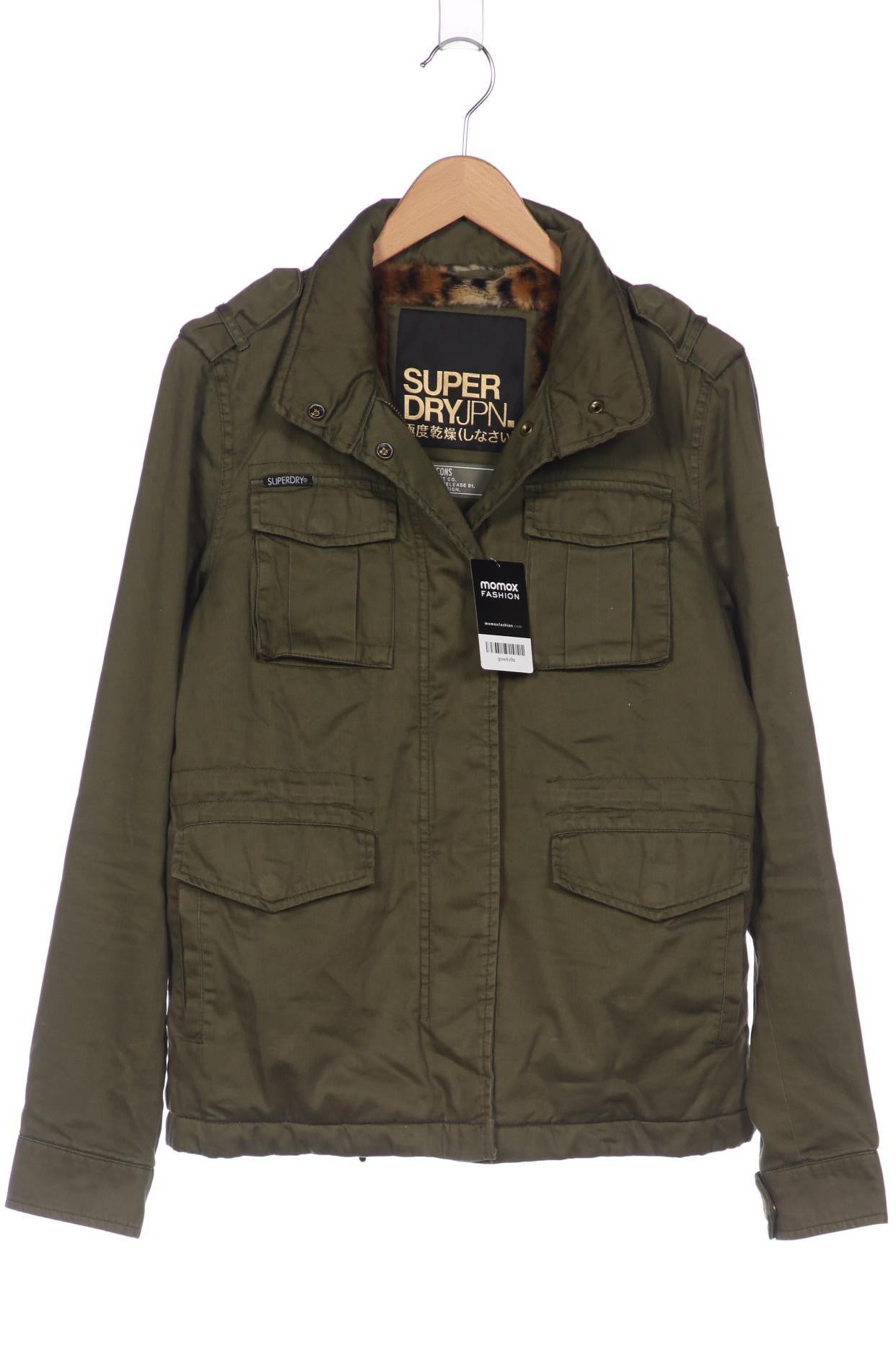

Superdry Damen Jacke, grün, Gr. 38