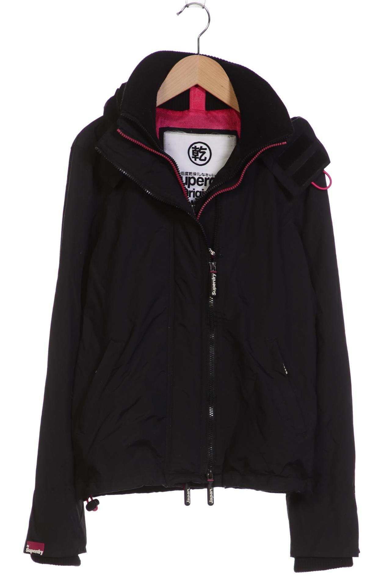 

Superdry Damen Jacke, schwarz, Gr. 38