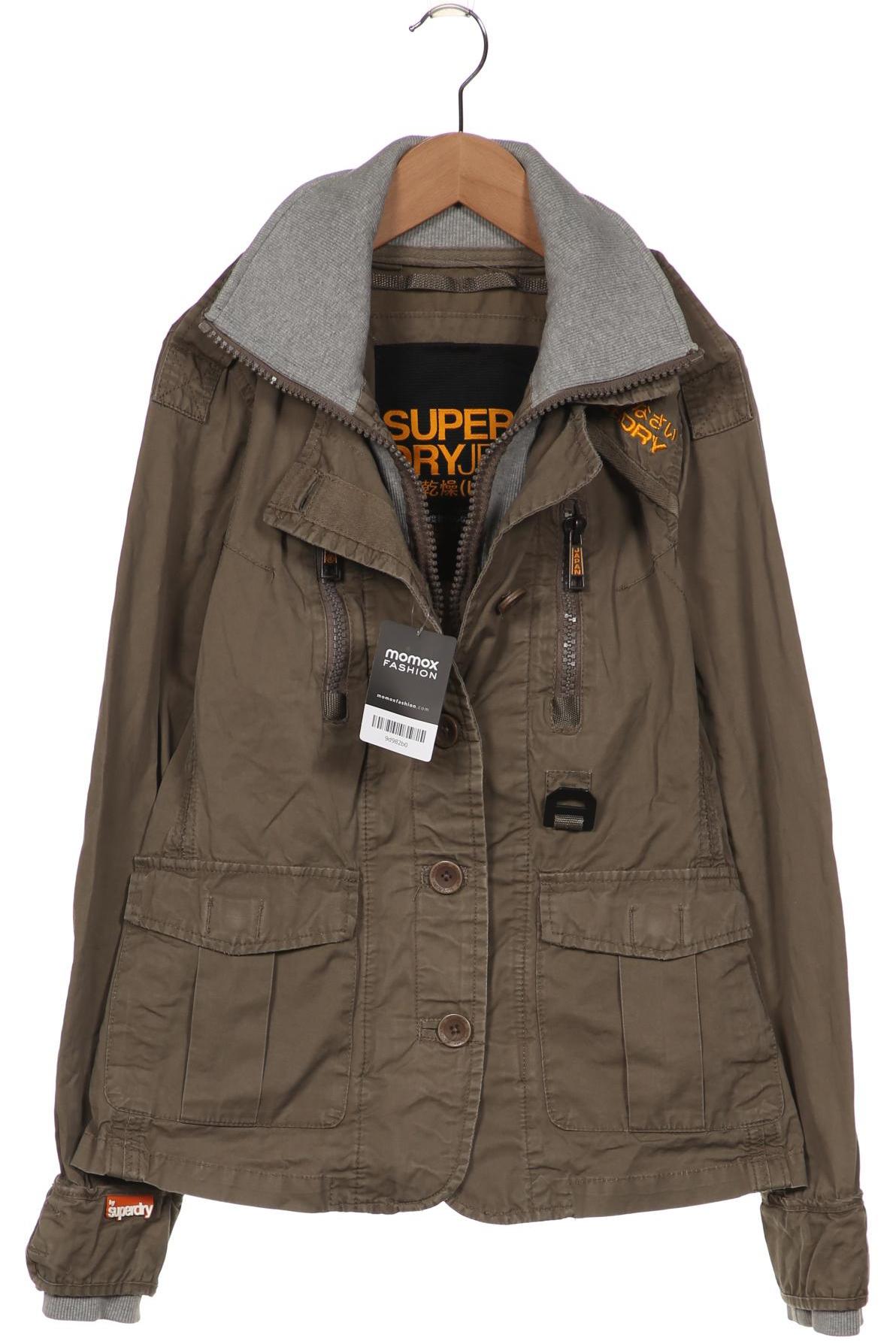 

Superdry Damen Jacke, grün, Gr. 38