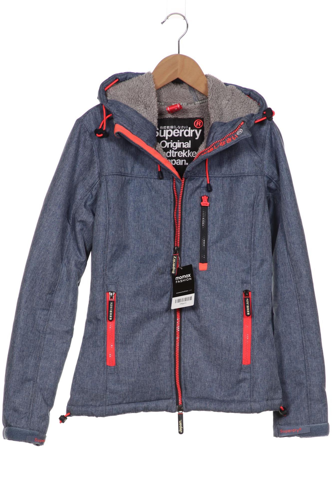 

Superdry Damen Jacke, blau, Gr. 36