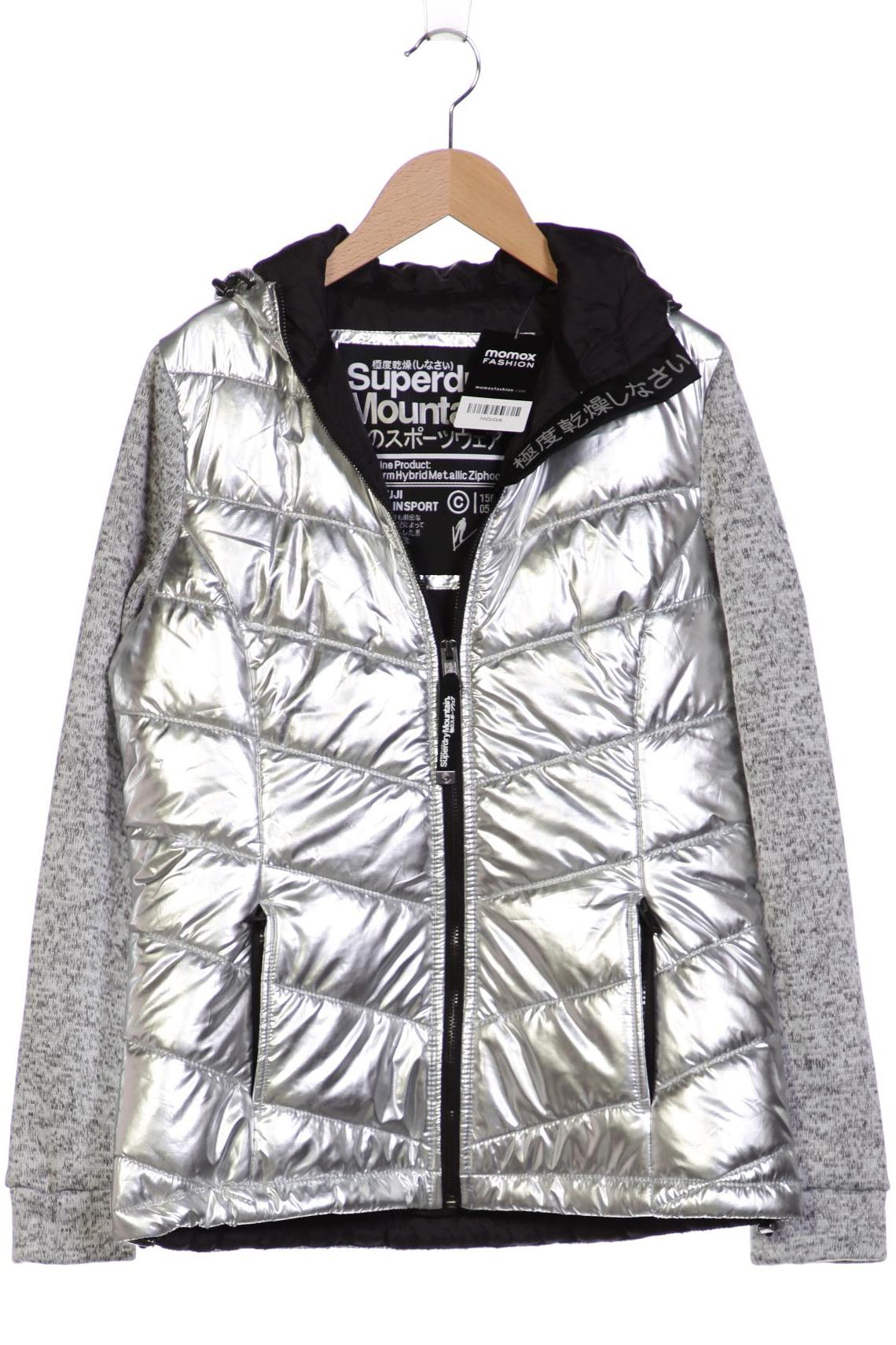

Superdry Damen Jacke, grau, Gr. 38