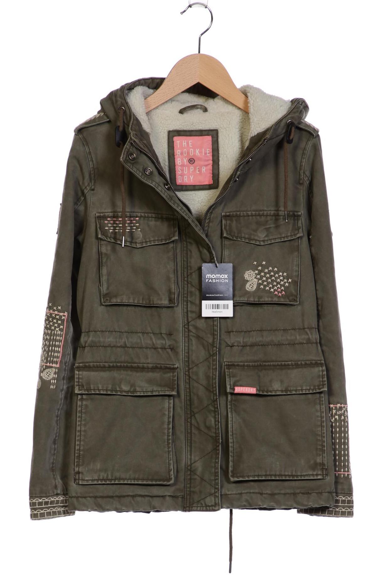 

Superdry Damen Jacke, grün, Gr. 34