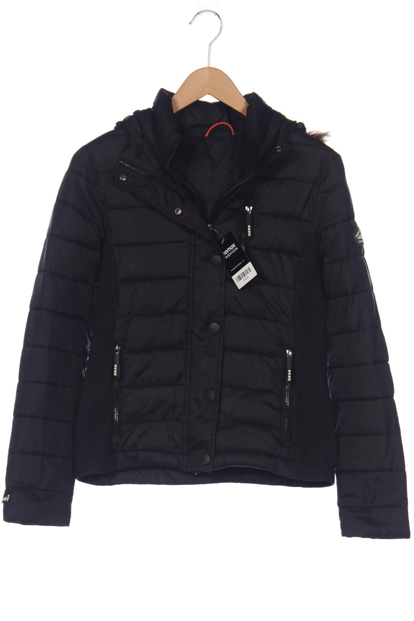 

Superdry Damen Jacke, schwarz, Gr. 36