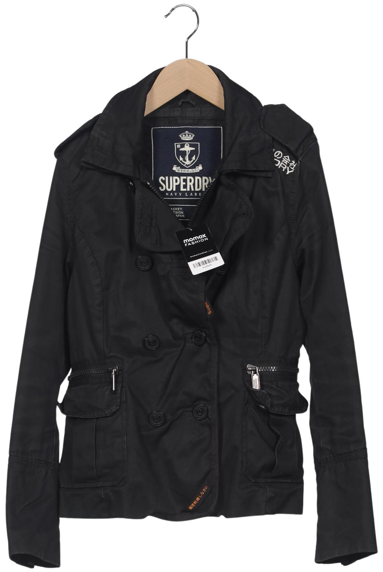 

Superdry Damen Jacke, schwarz, Gr. 38