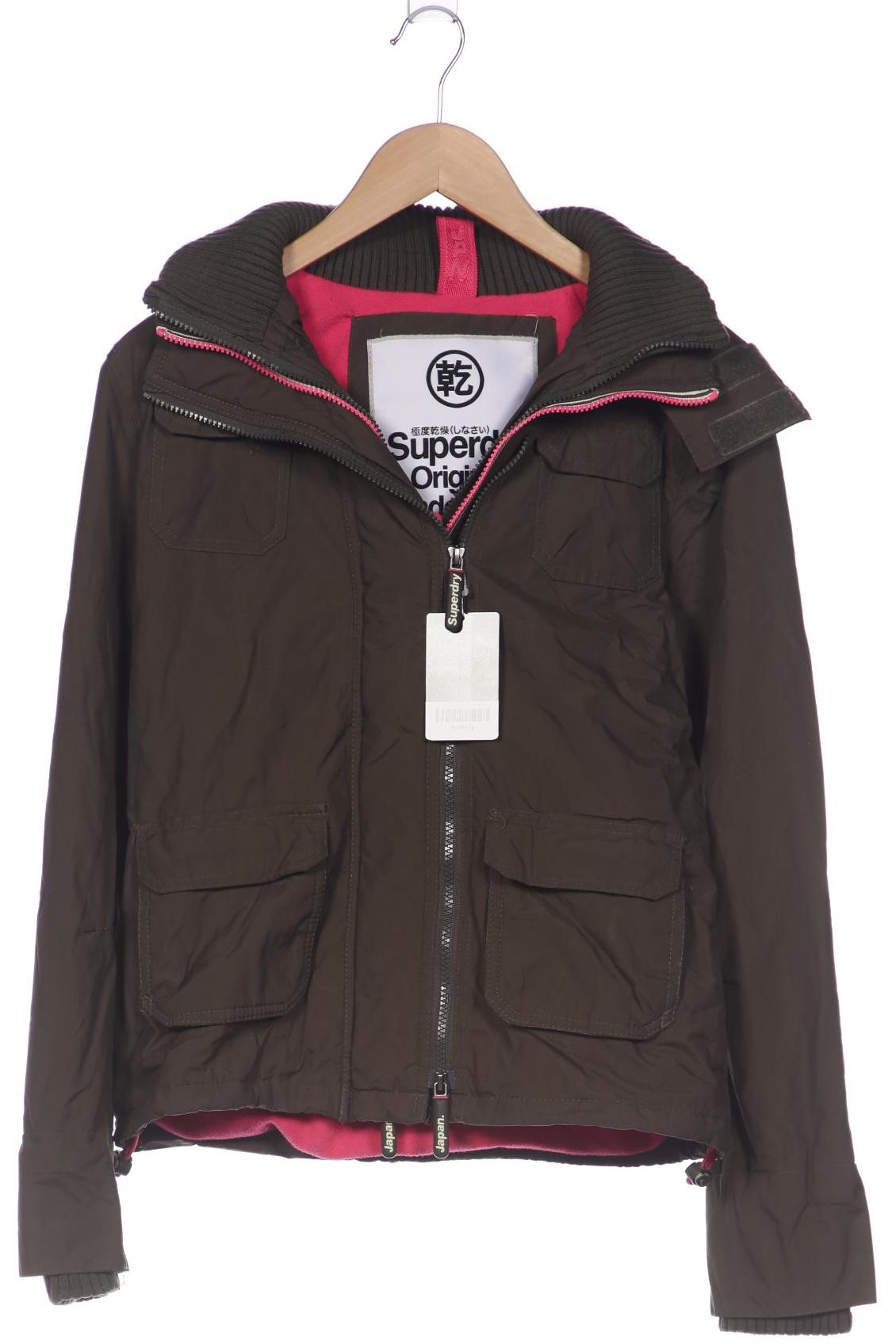

Superdry Damen Jacke, grün, Gr. 38