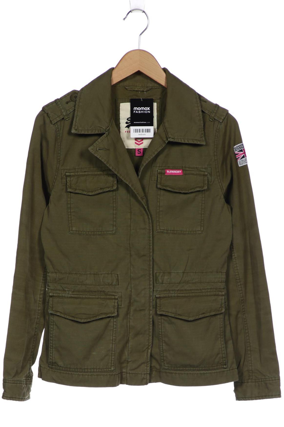 

Superdry Damen Jacke, grün, Gr. 36