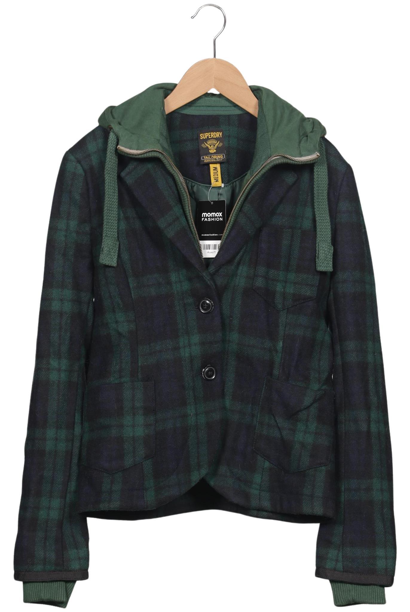 

Superdry Damen Jacke, grün, Gr. 38