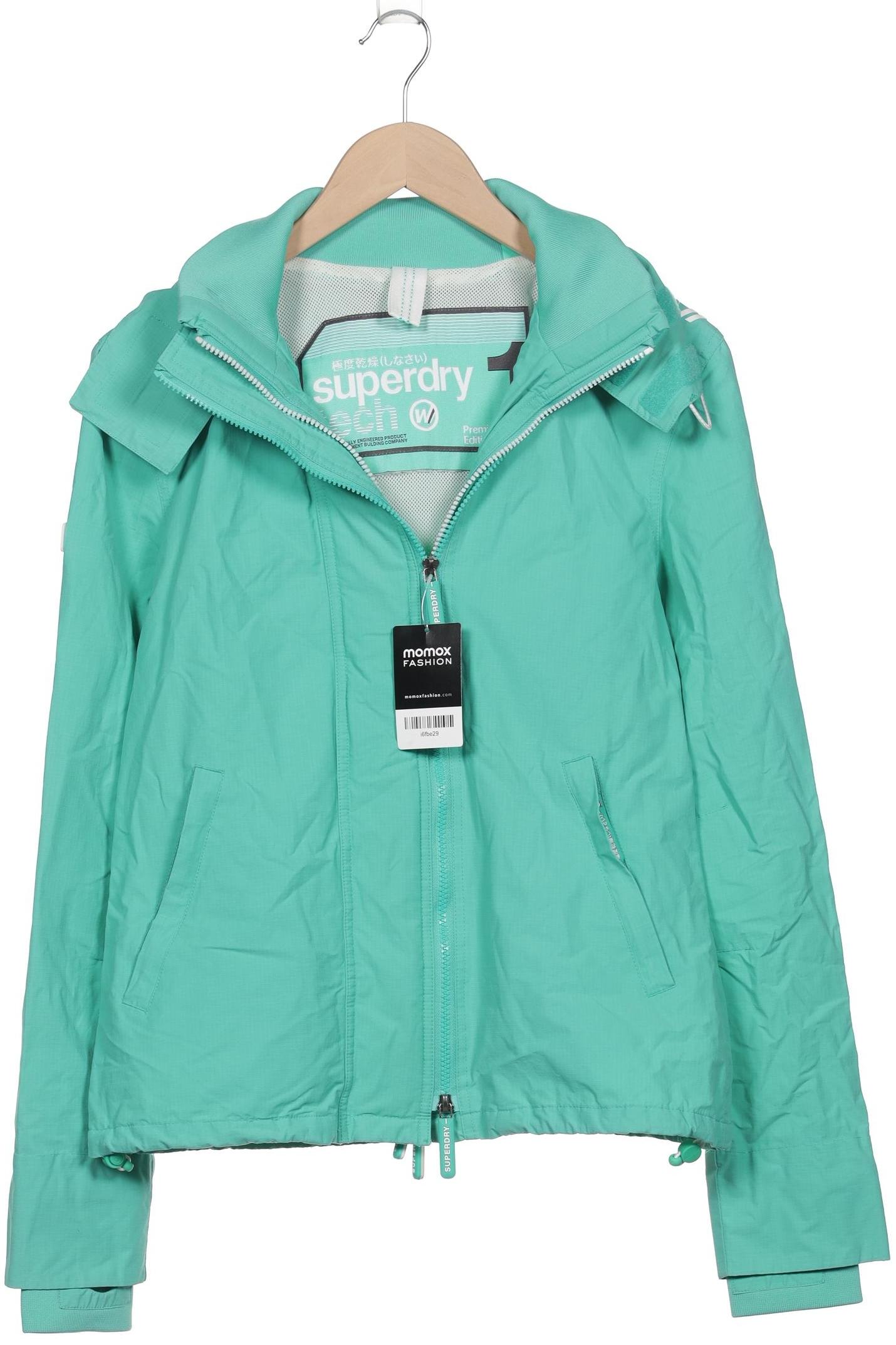 

Superdry Damen Jacke, türkis, Gr. 42