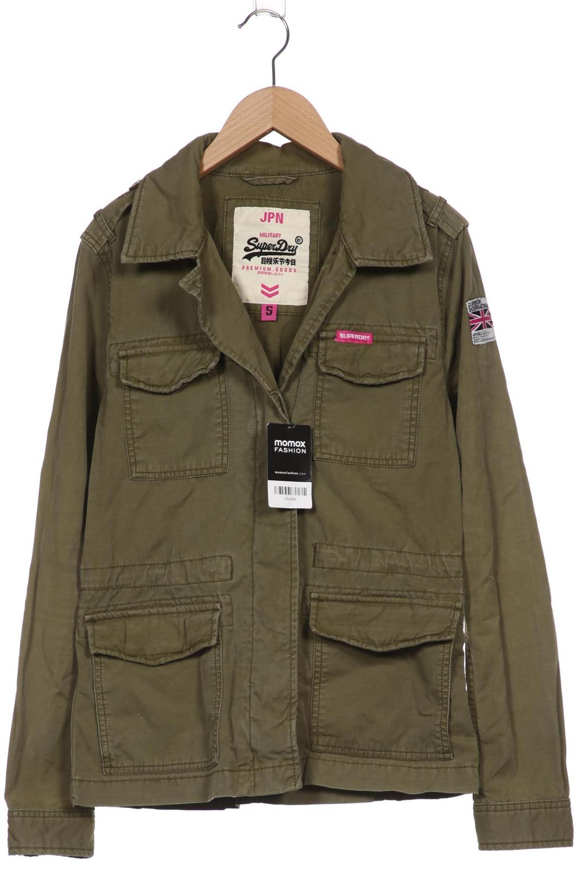 

Superdry Damen Jacke, grün, Gr. 36