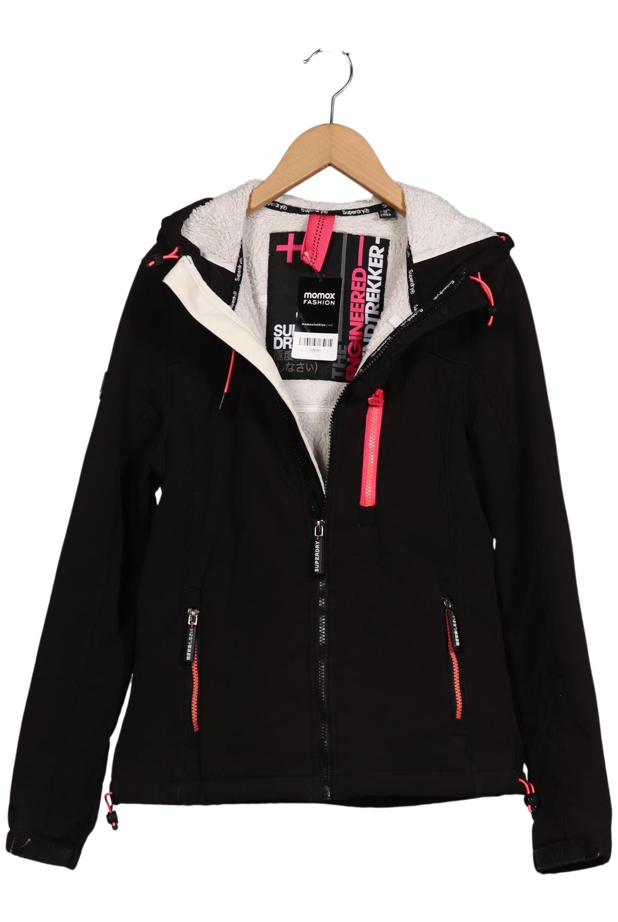 

Superdry Damen Jacke, schwarz, Gr. 38