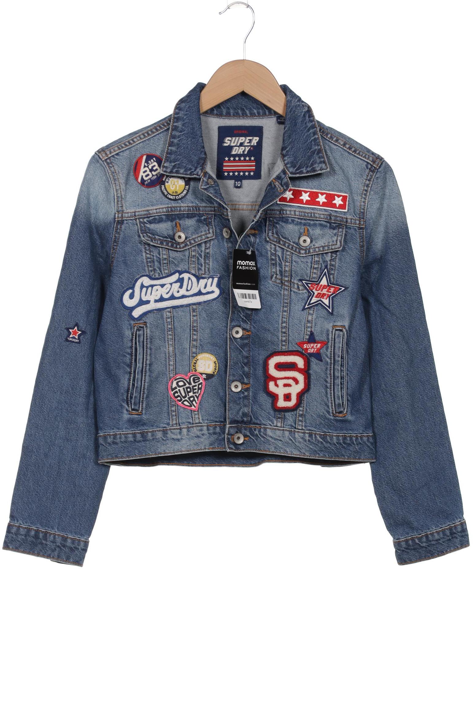 

Superdry Damen Jacke, blau, Gr. 10