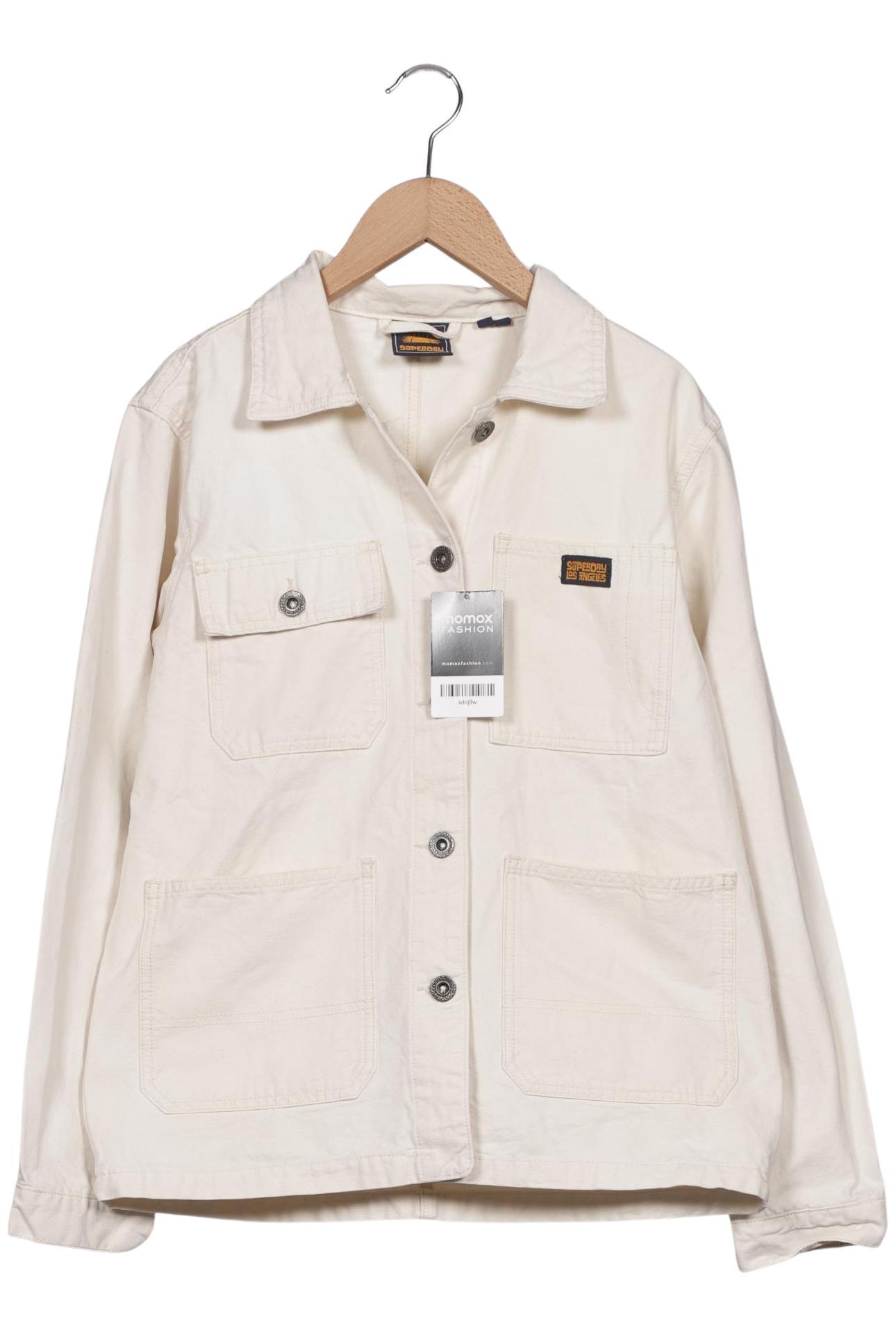 

Superdry Damen Jacke, cremeweiß, Gr. 38
