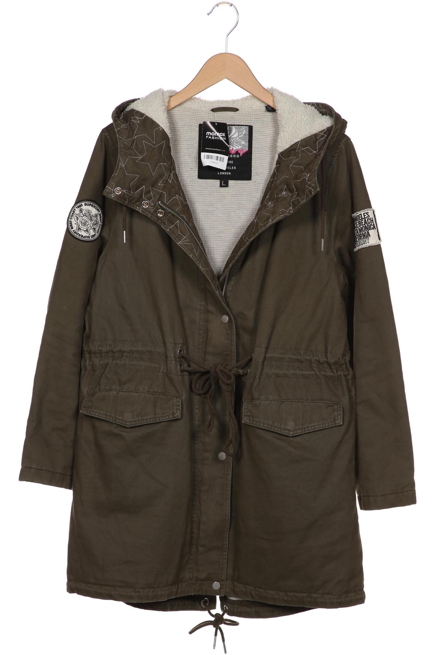 

Superdry Damen Jacke, grün, Gr. 42