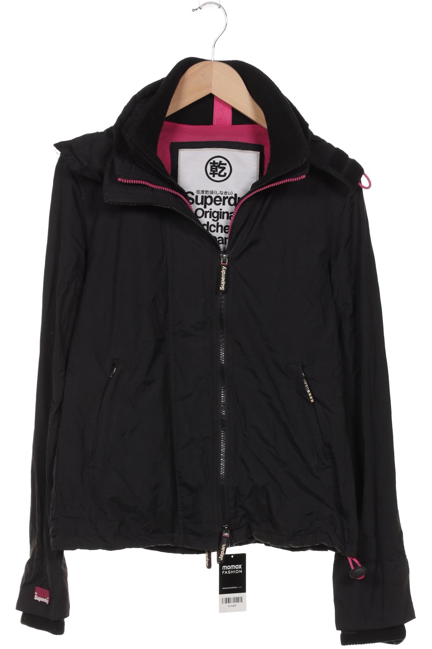 

Superdry Damen Jacke, schwarz, Gr. 38