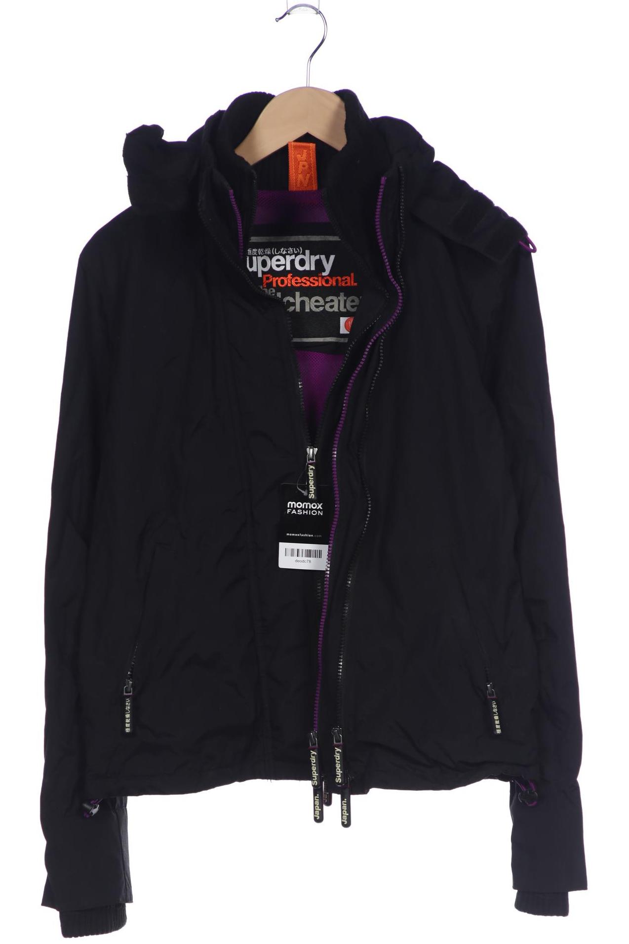 

Superdry Damen Jacke, schwarz, Gr. 42