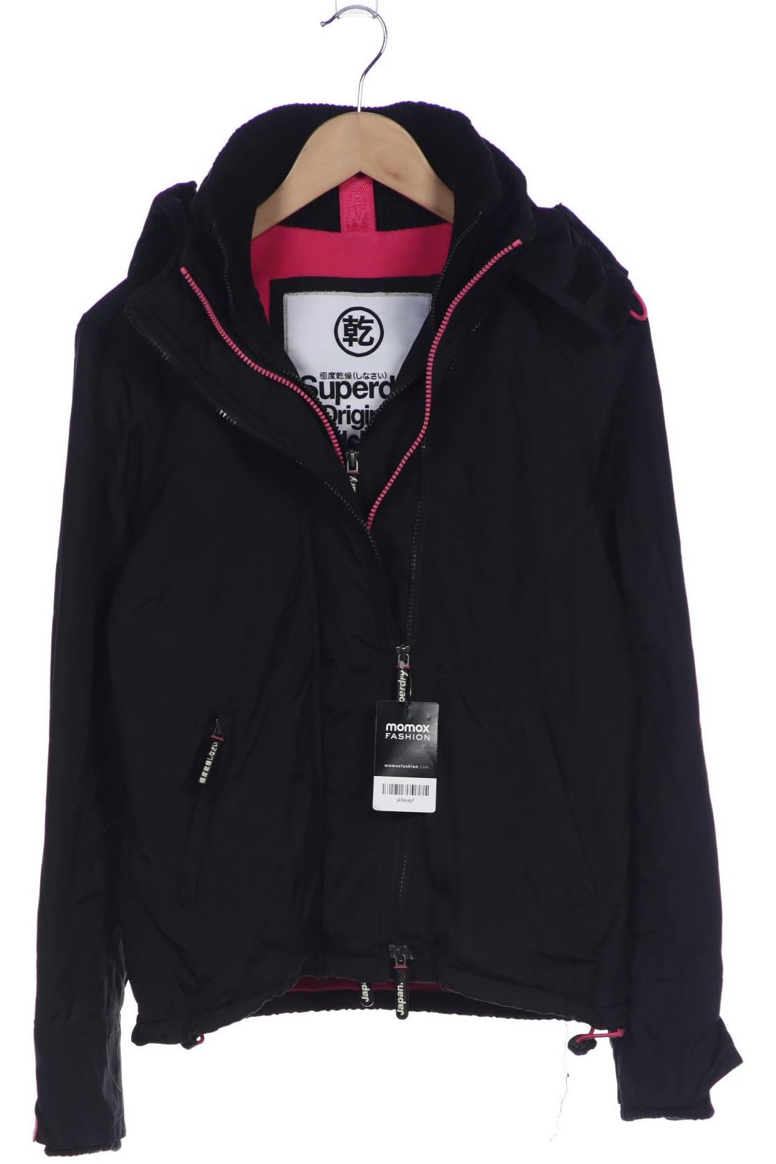 

Superdry Damen Jacke, schwarz, Gr. 36