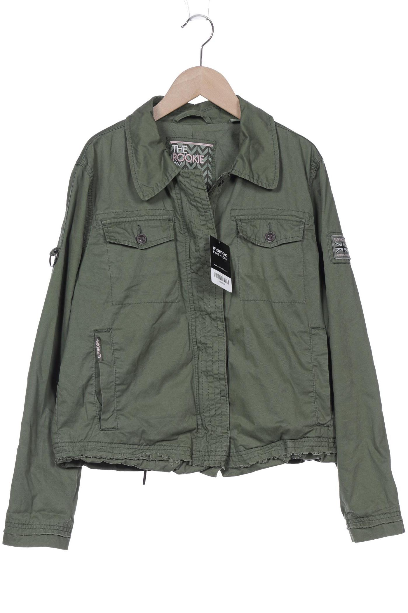 

Superdry Damen Jacke, grün, Gr. 38