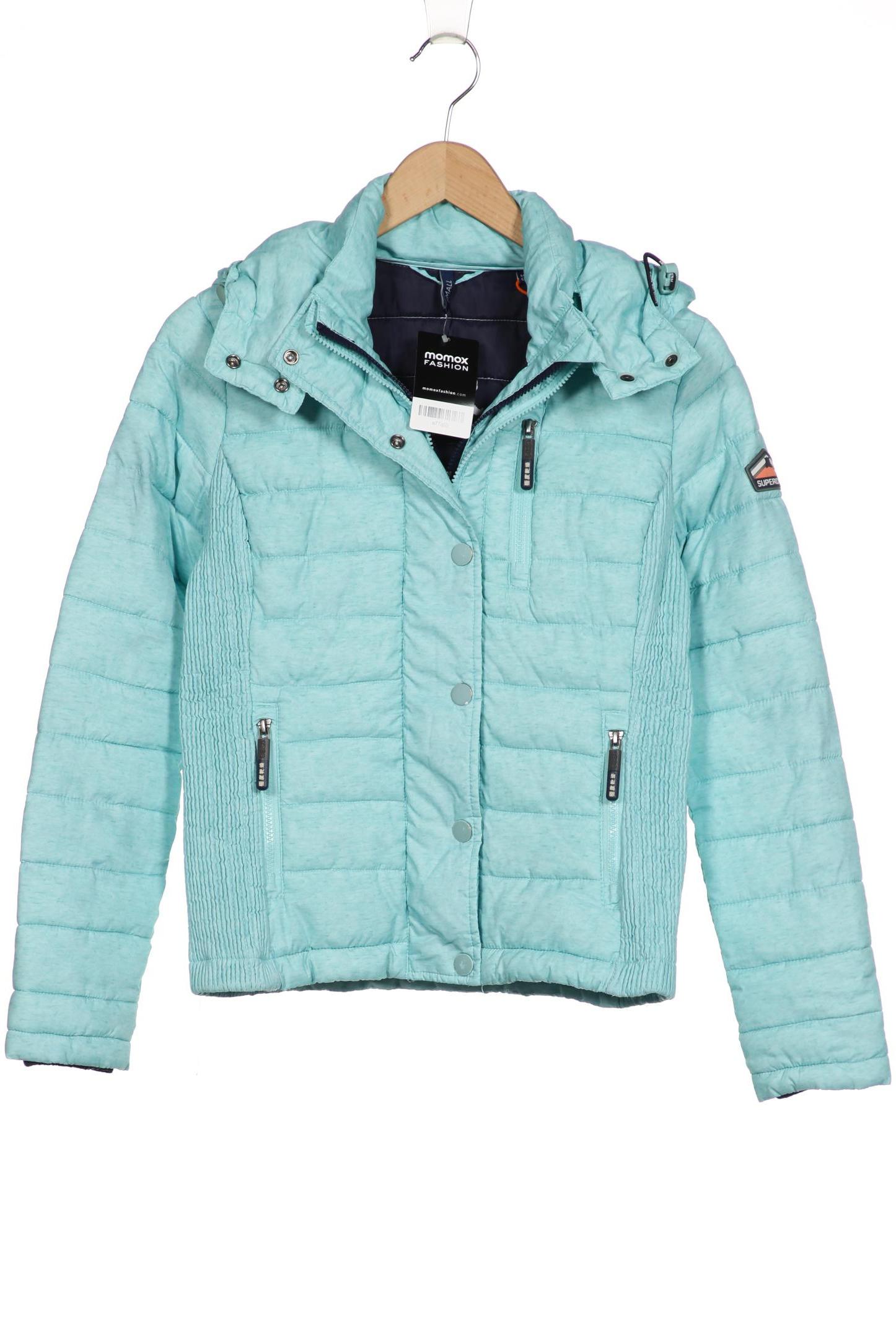 

Superdry Damen Jacke, türkis, Gr. 36