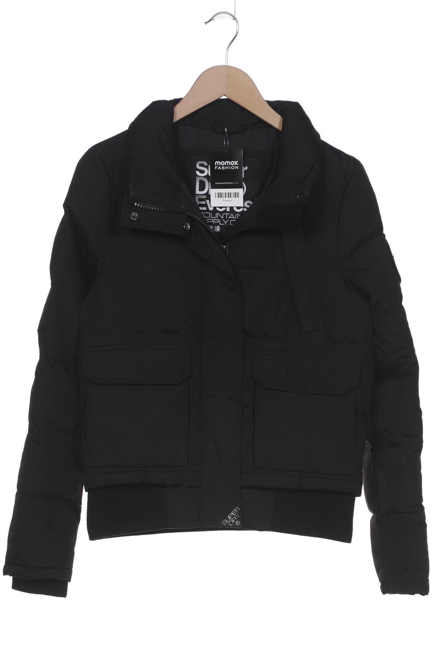 

Superdry Damen Jacke, schwarz, Gr. 38