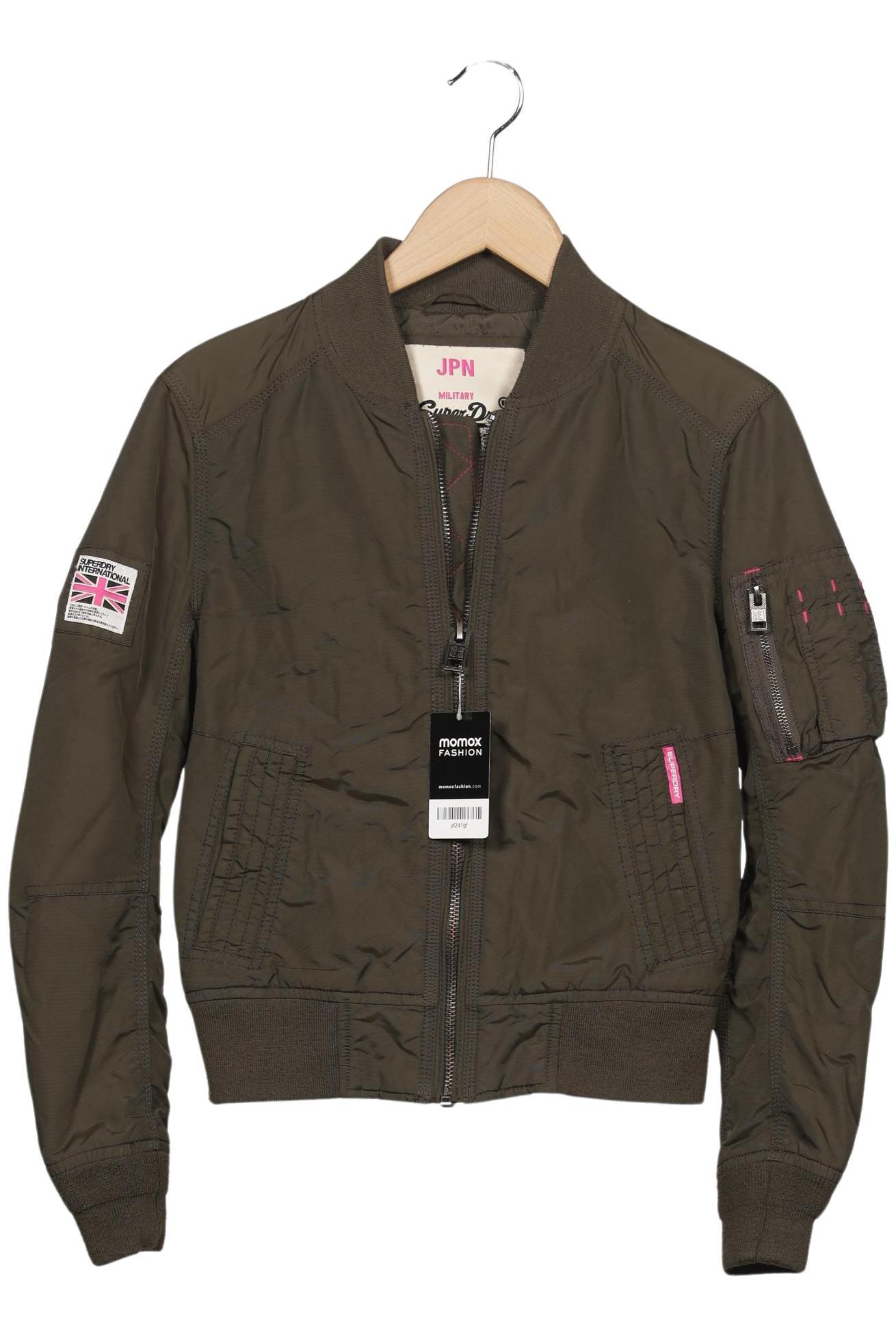 

Superdry Damen Jacke, grün, Gr. 34
