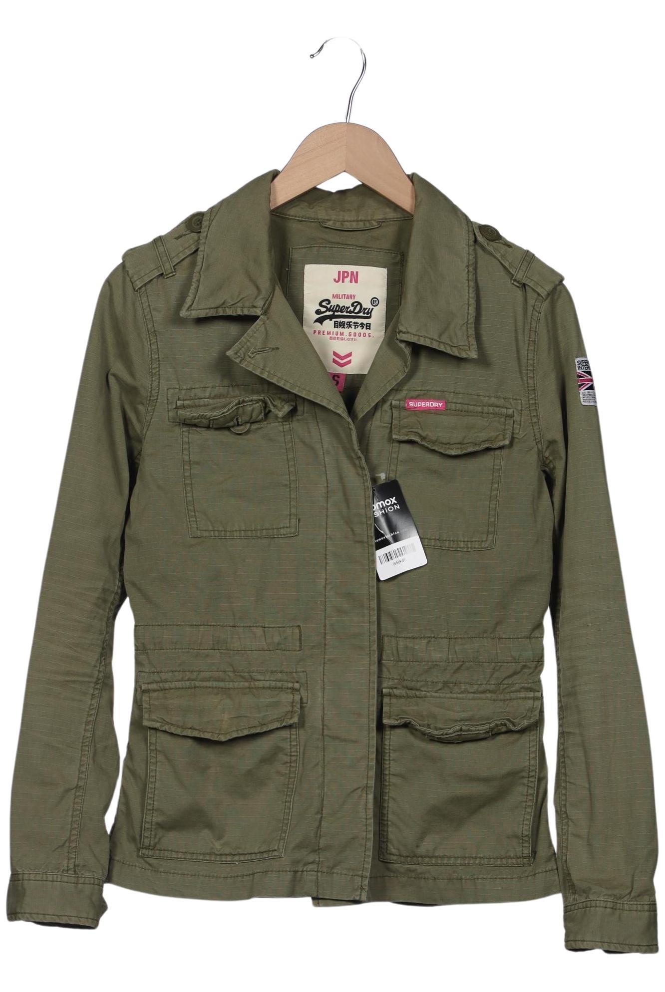 

Superdry Damen Jacke, grün, Gr. 36