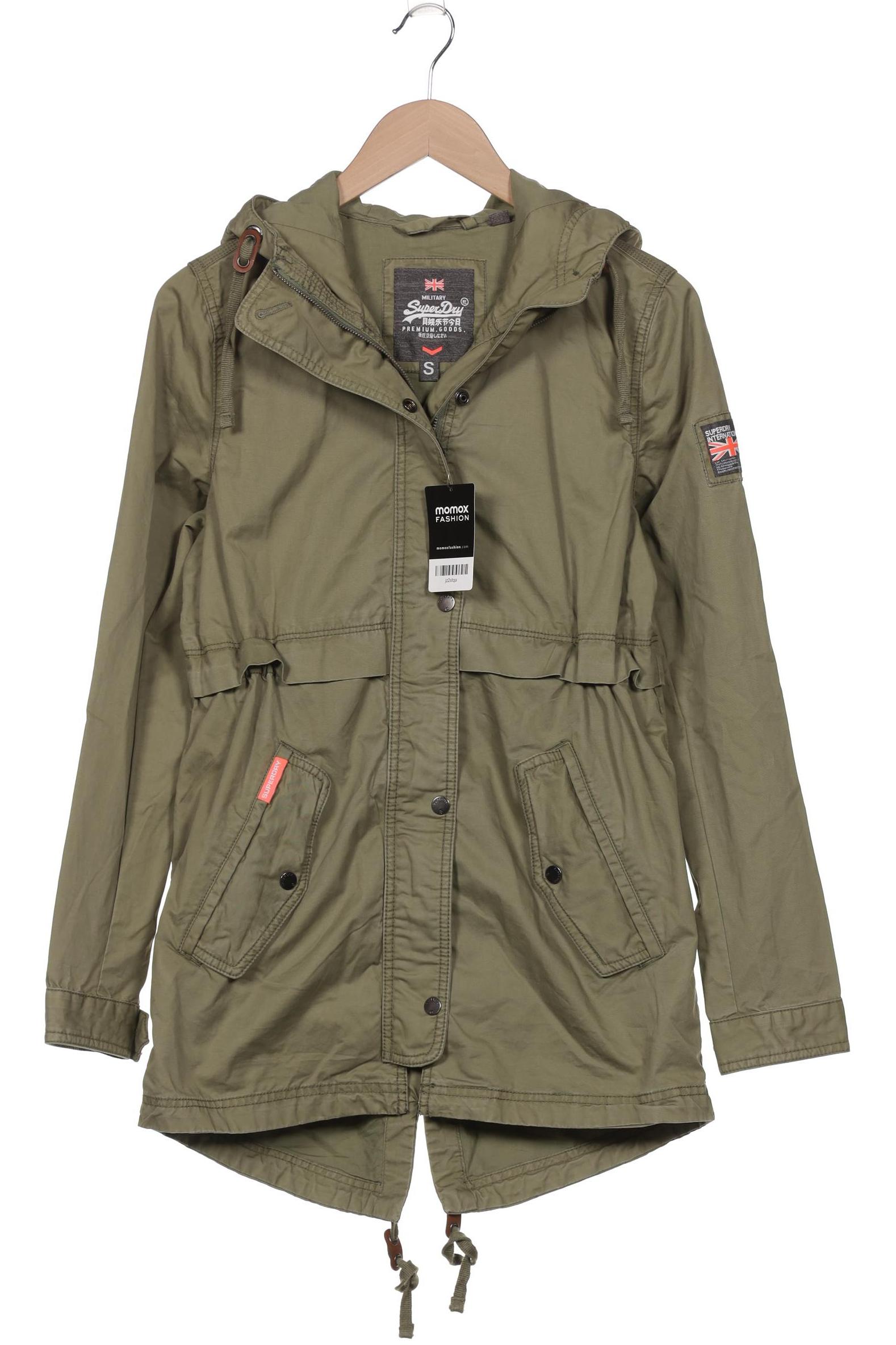 

Superdry Damen Jacke, grün, Gr. 36