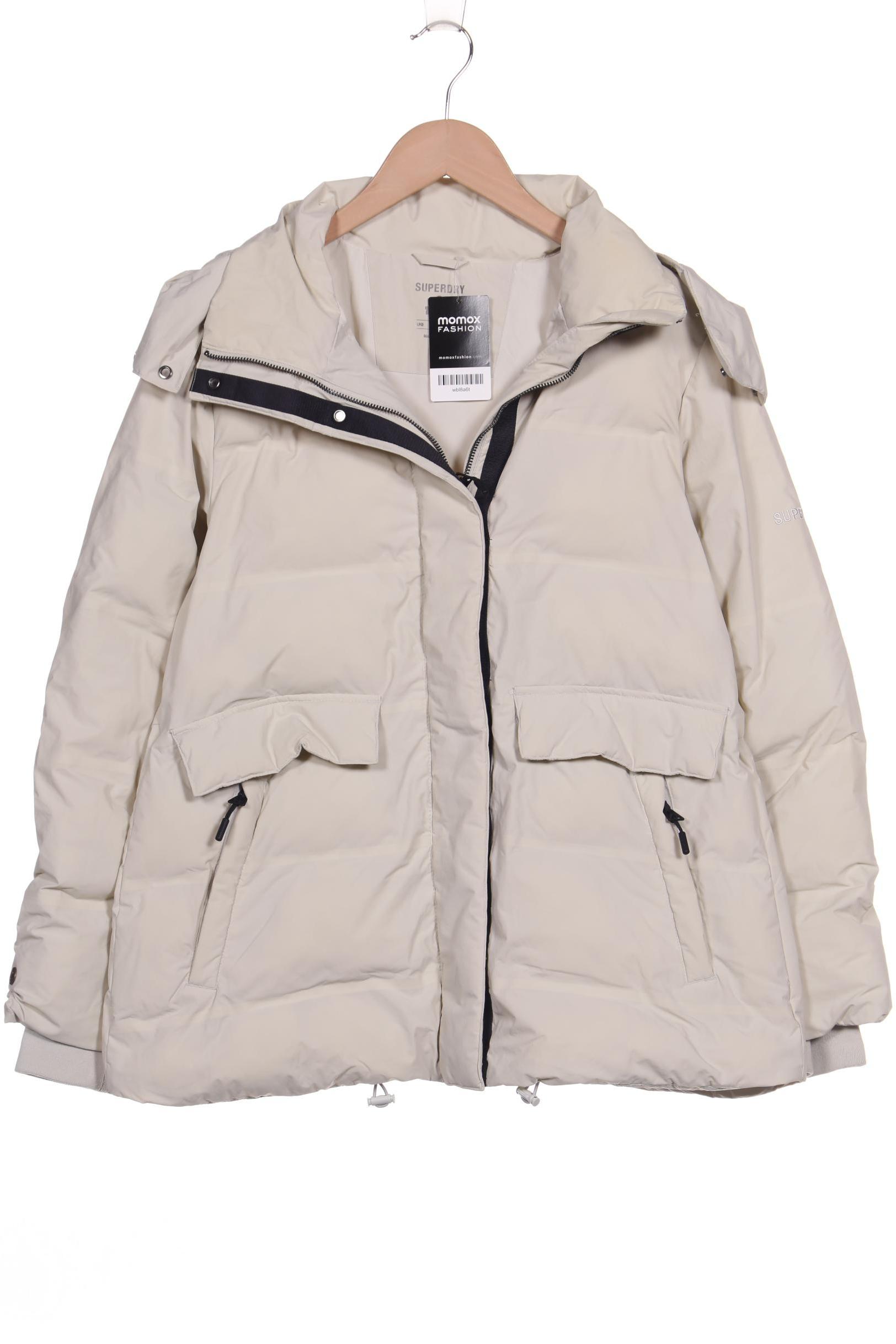 

Superdry Damen Jacke, cremeweiß, Gr. 36