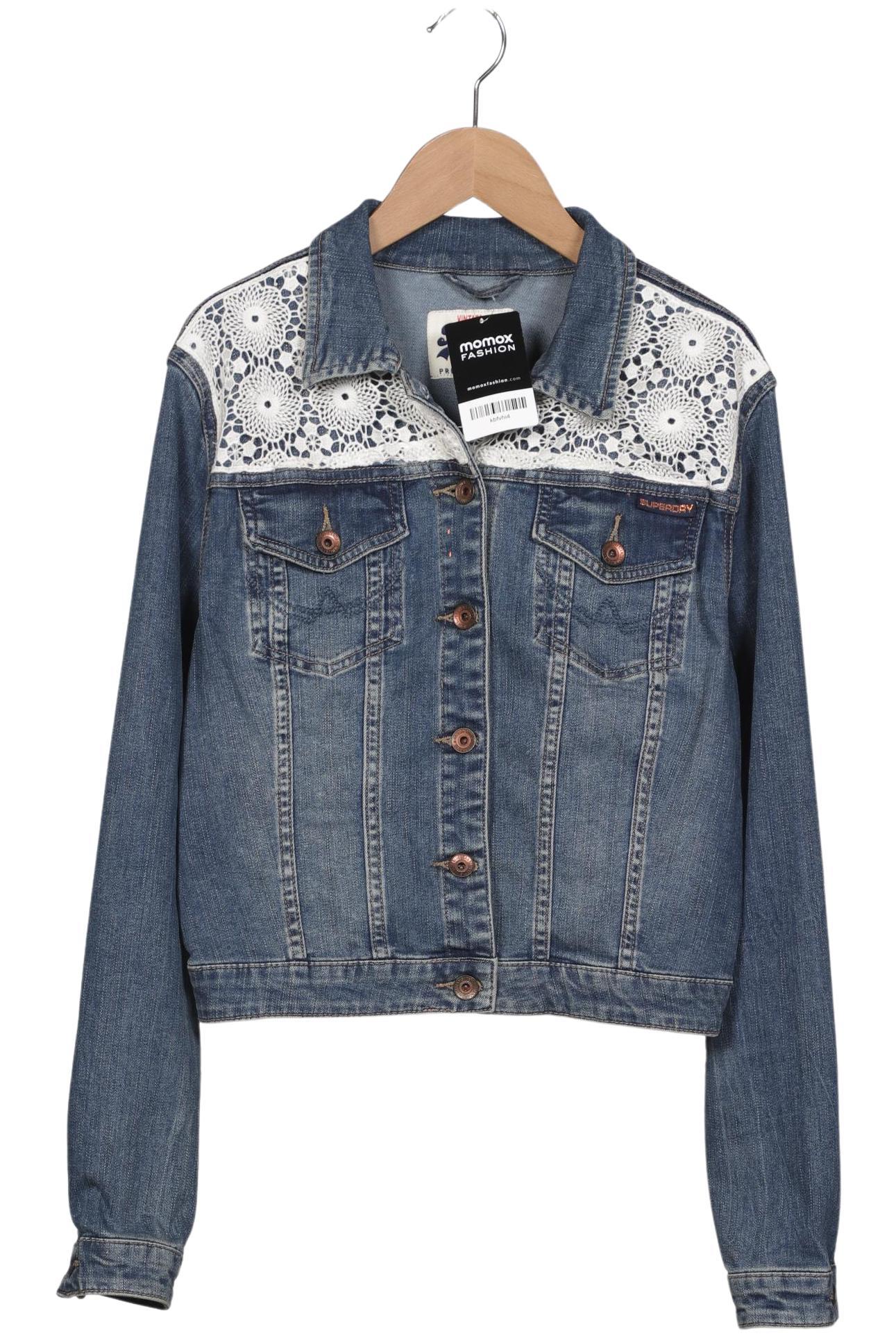 

Superdry Damen Jacke, blau, Gr. 42