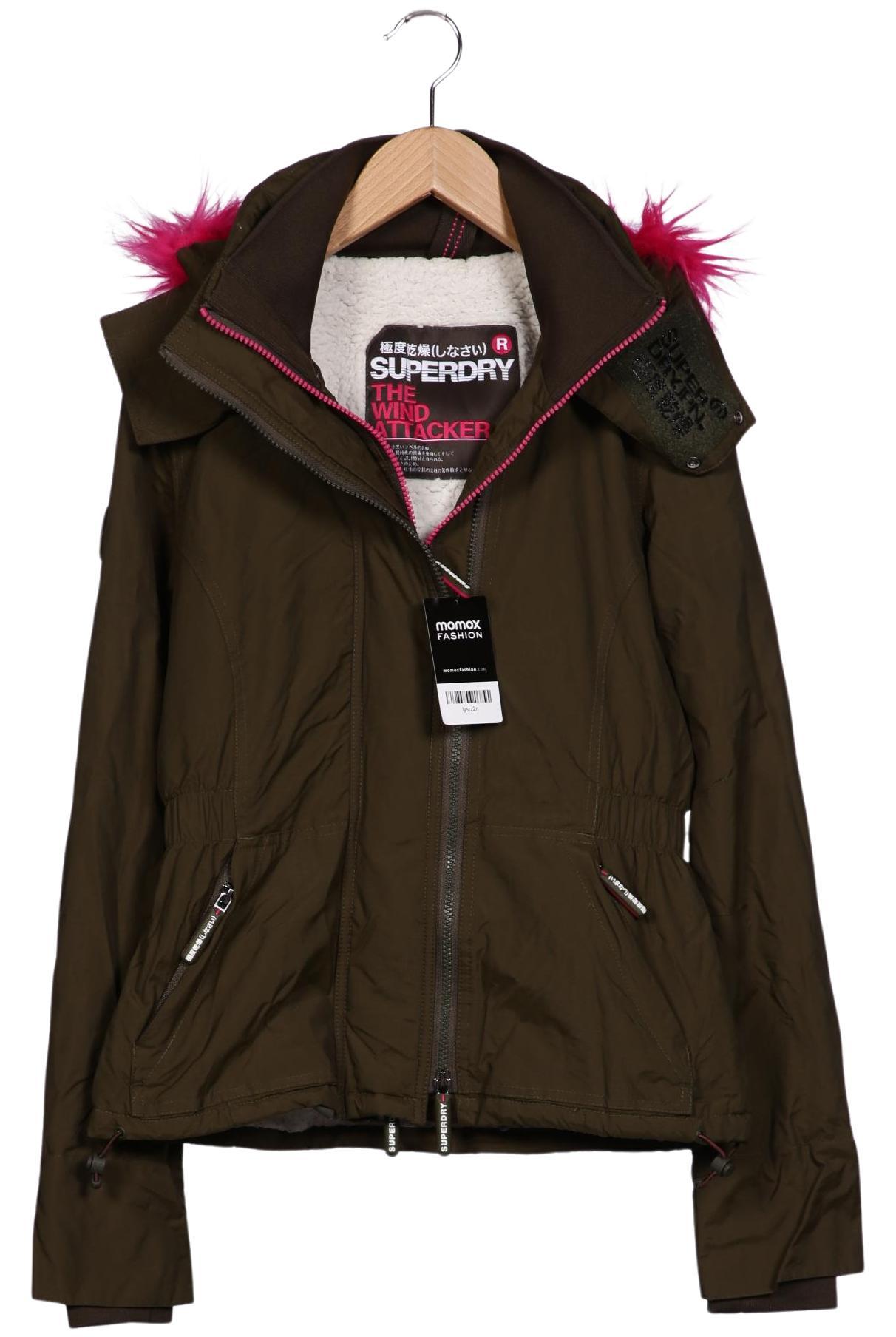 

Superdry Damen Jacke, grün, Gr. 36